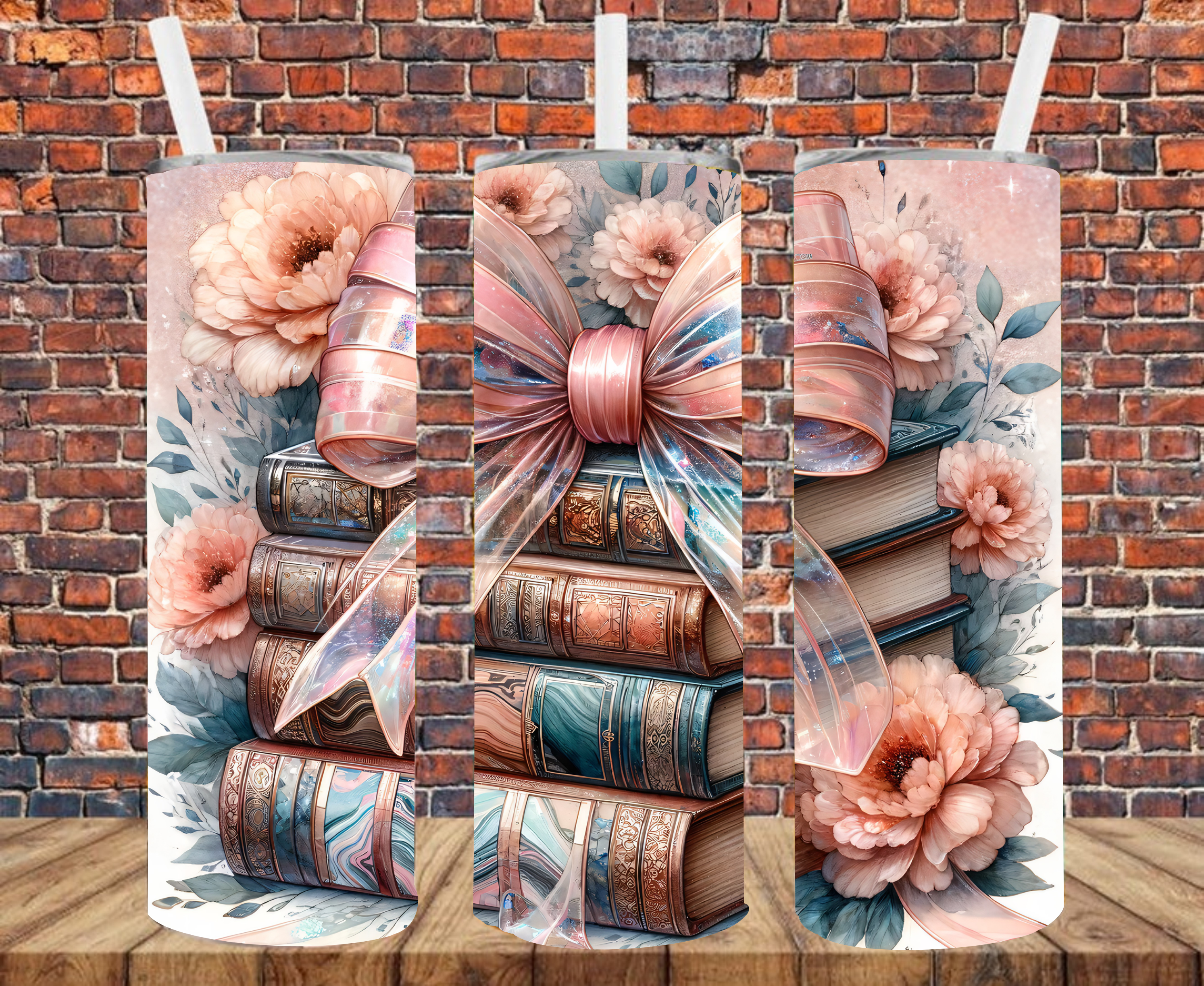 Book Lover - Tumbler Wrap - Sublimation Transfer