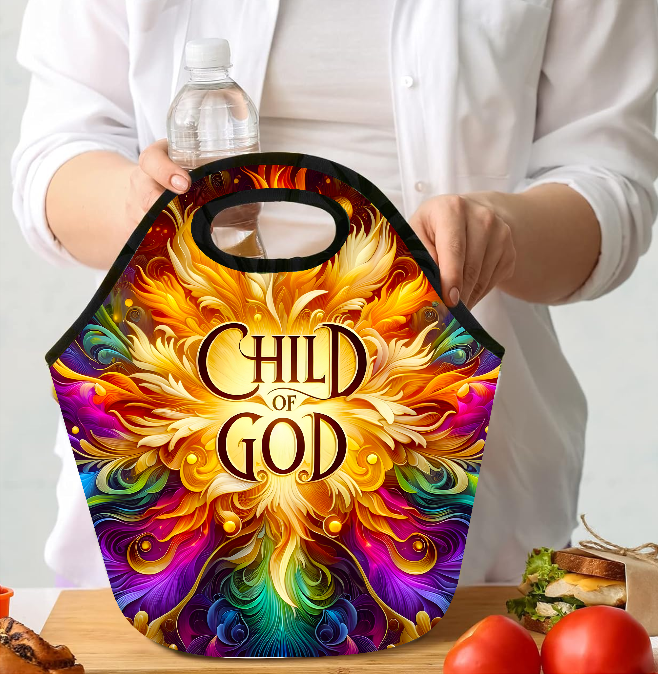 Child Of God - Lunch Tote - Sublimation Transfer