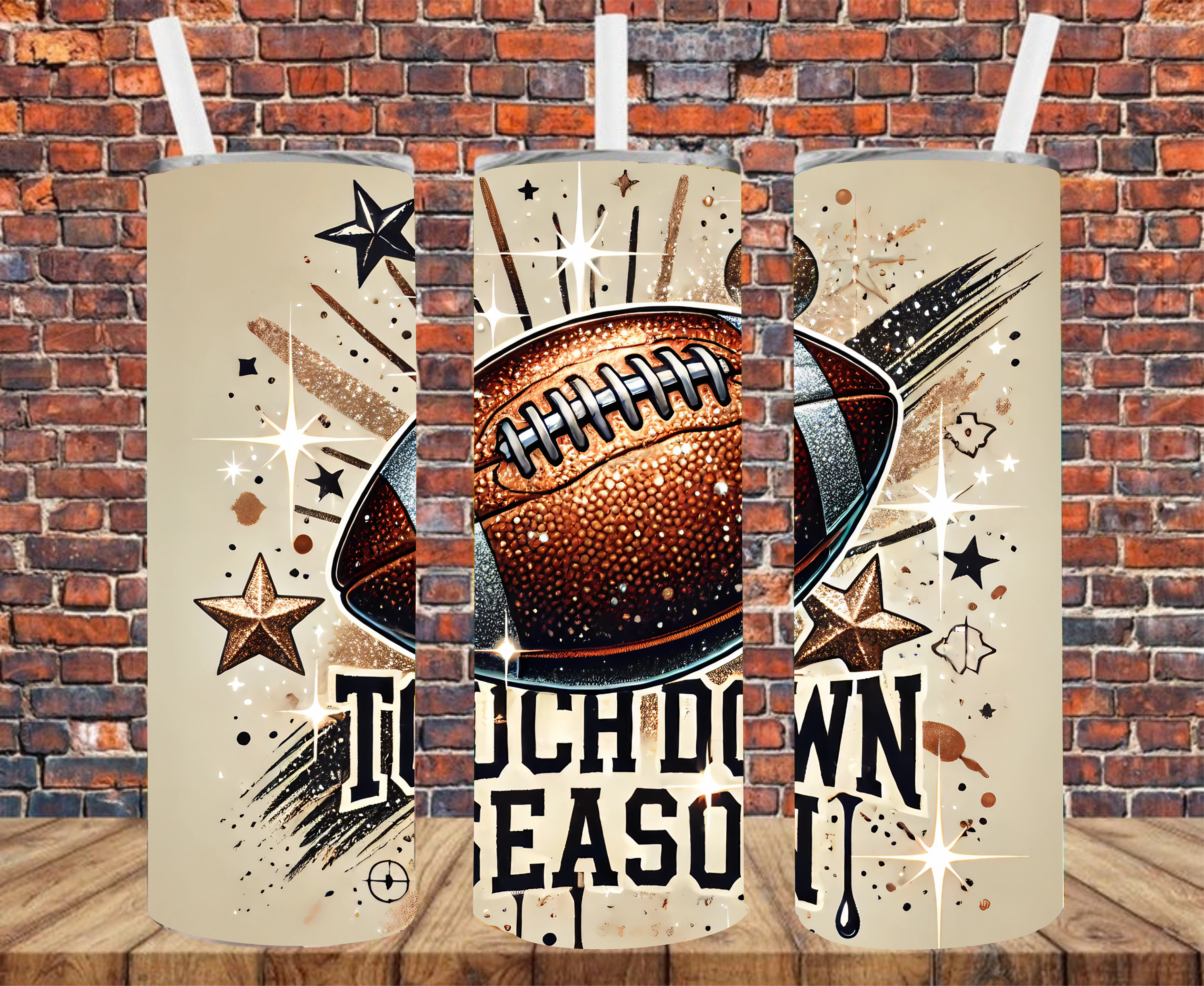 Touchdown Season - Tumbler Wrap - Sublimation Transfer