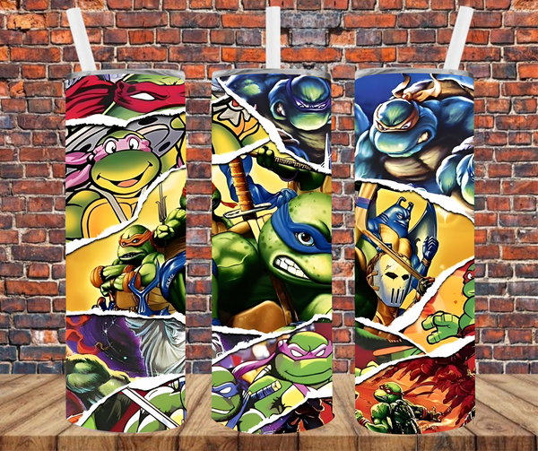 Ninja Turtles - Tumbler Wrap - Sublimation Transfers