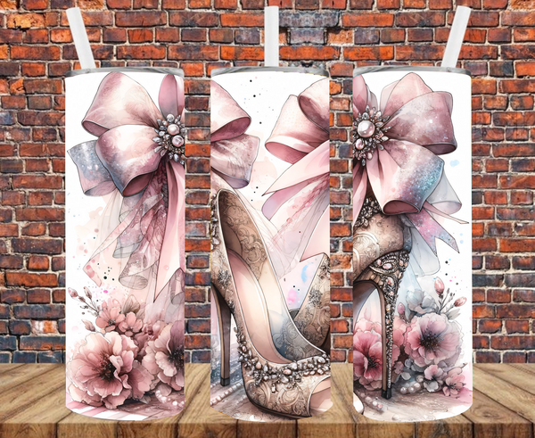 Fancy Heels - Tumbler Wrap - Sublimation Transfer