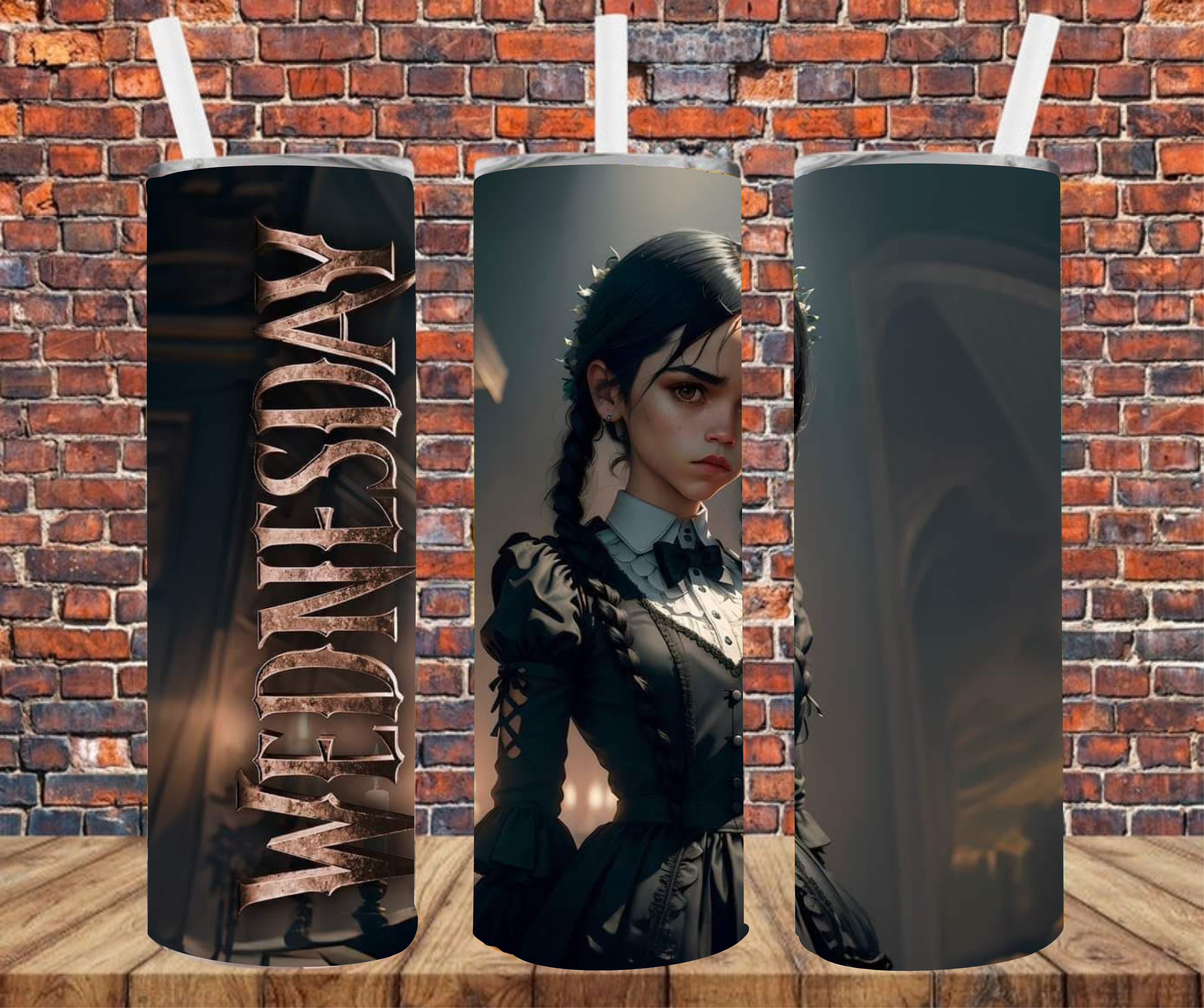 Horror - Tumbler Wrap - vinyl Transfers