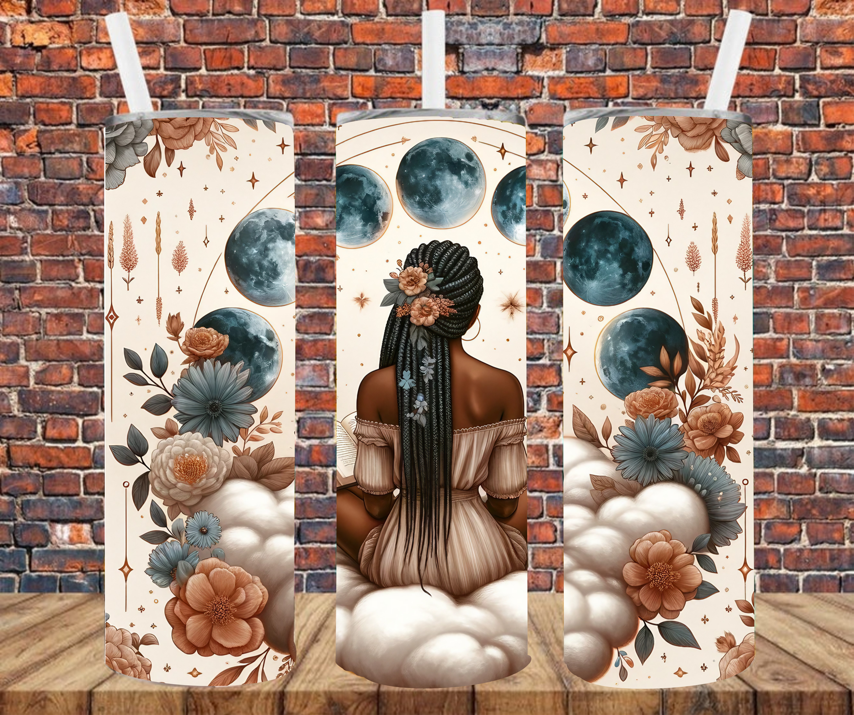 Meditation - Tumbler Wrap - vinyl Transfers