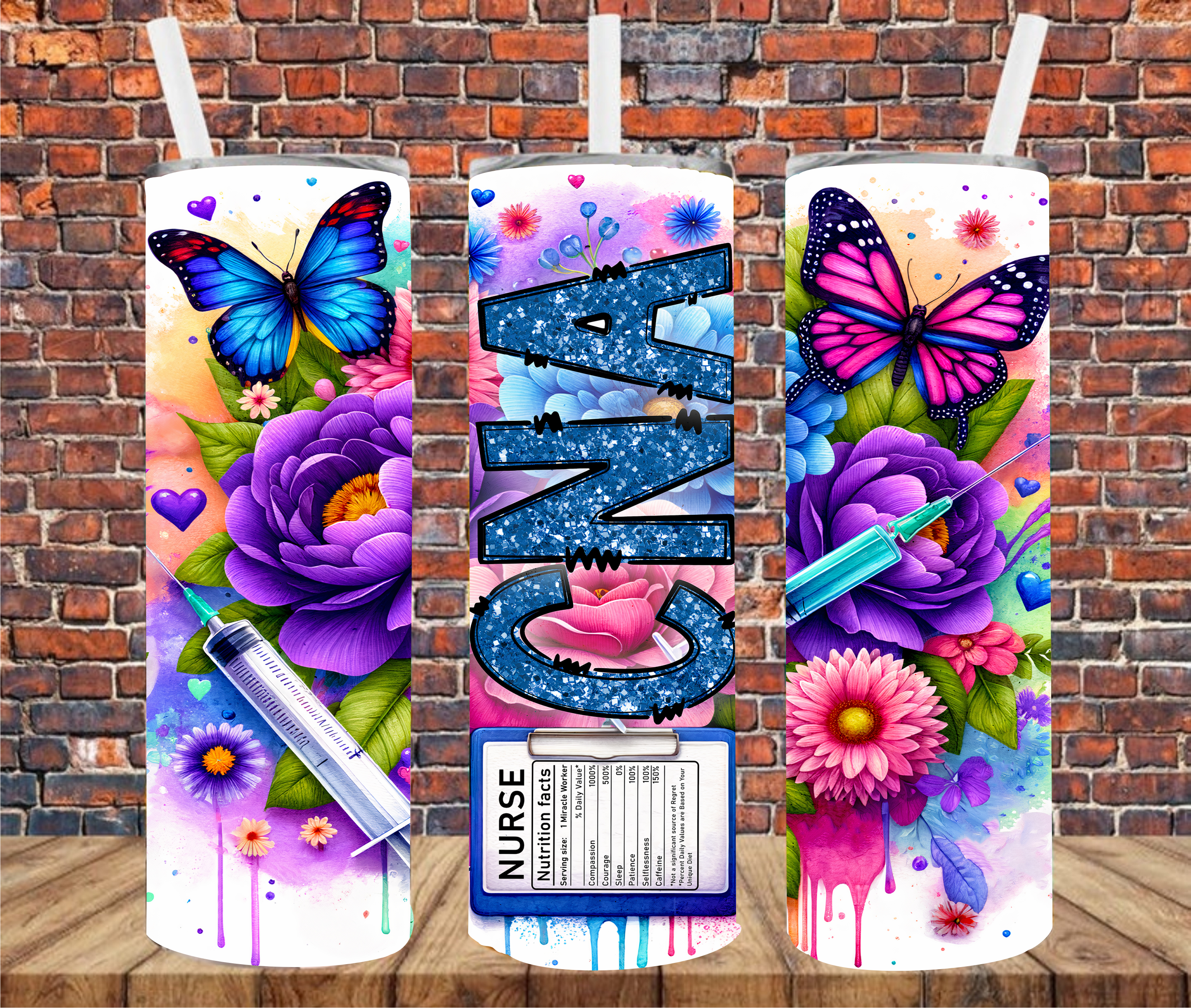 CNA - Tumbler Wrap - Sublimation Transfers
