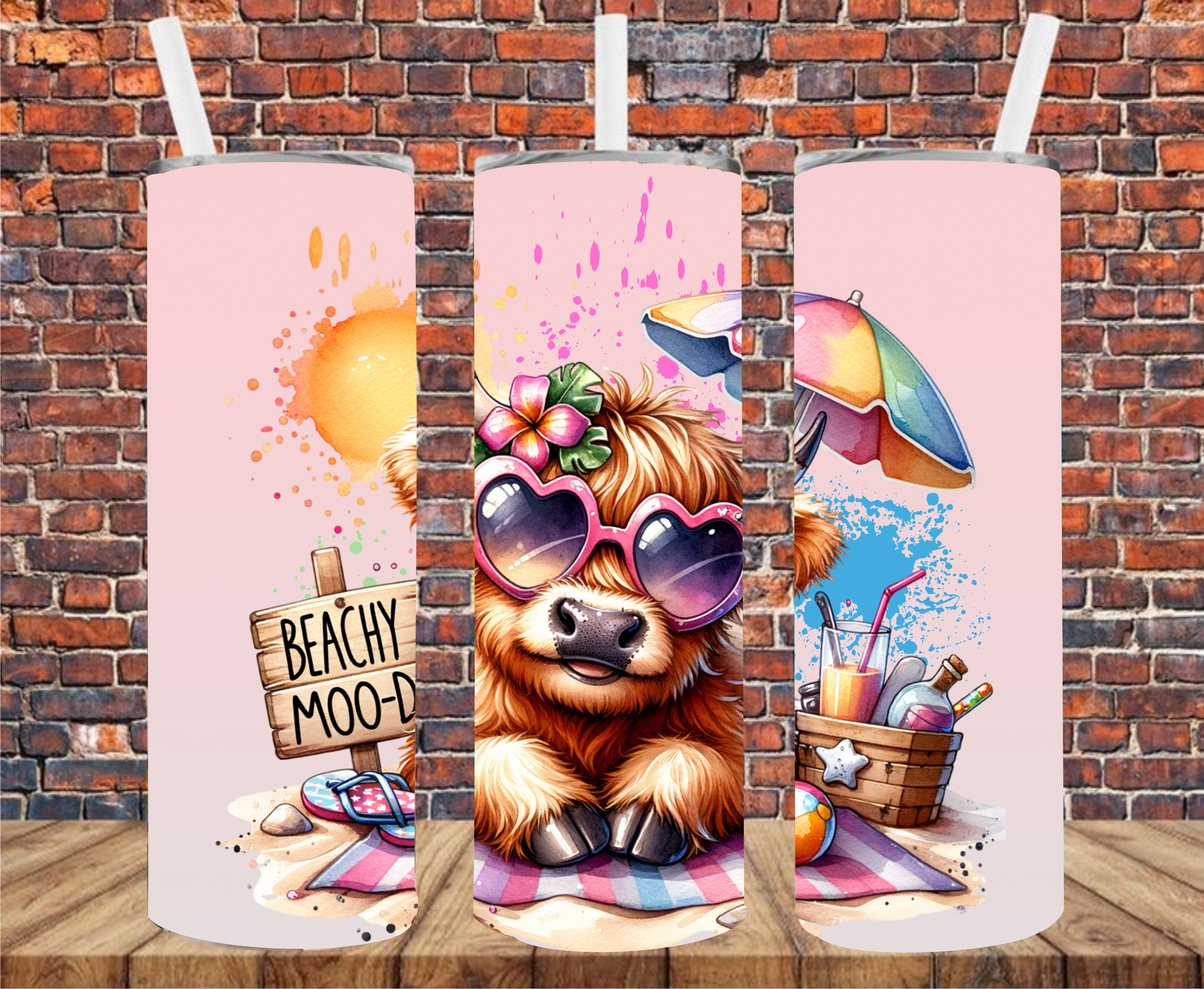 Beachy Mood - Lunch Tote - Sublimation Transfer