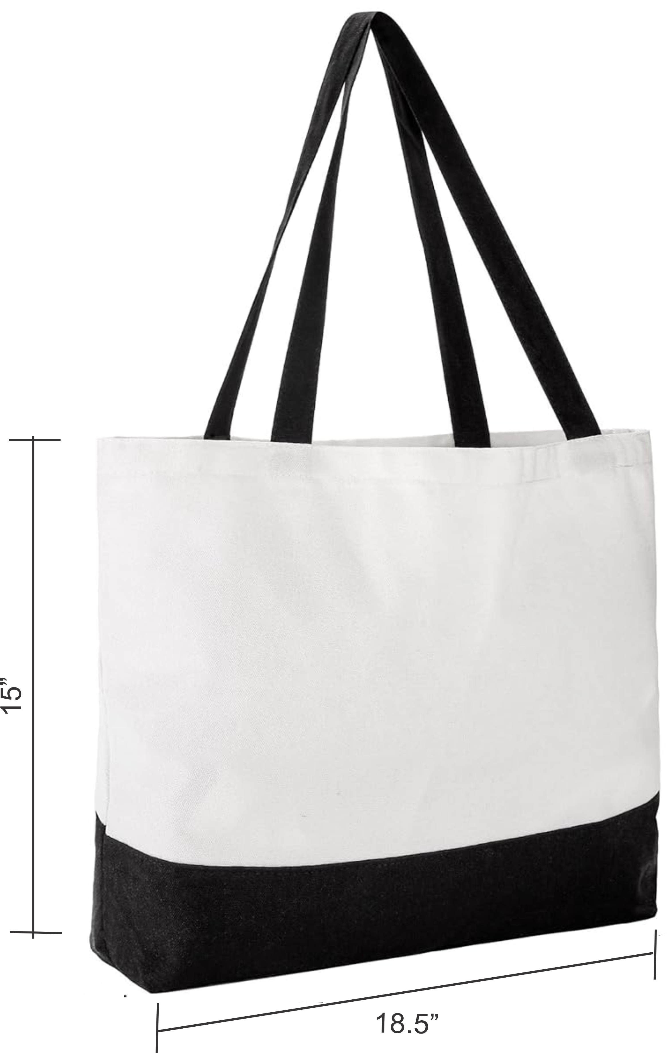 18.5" x 15" - X Large Tote Bag - Sublimation Blank