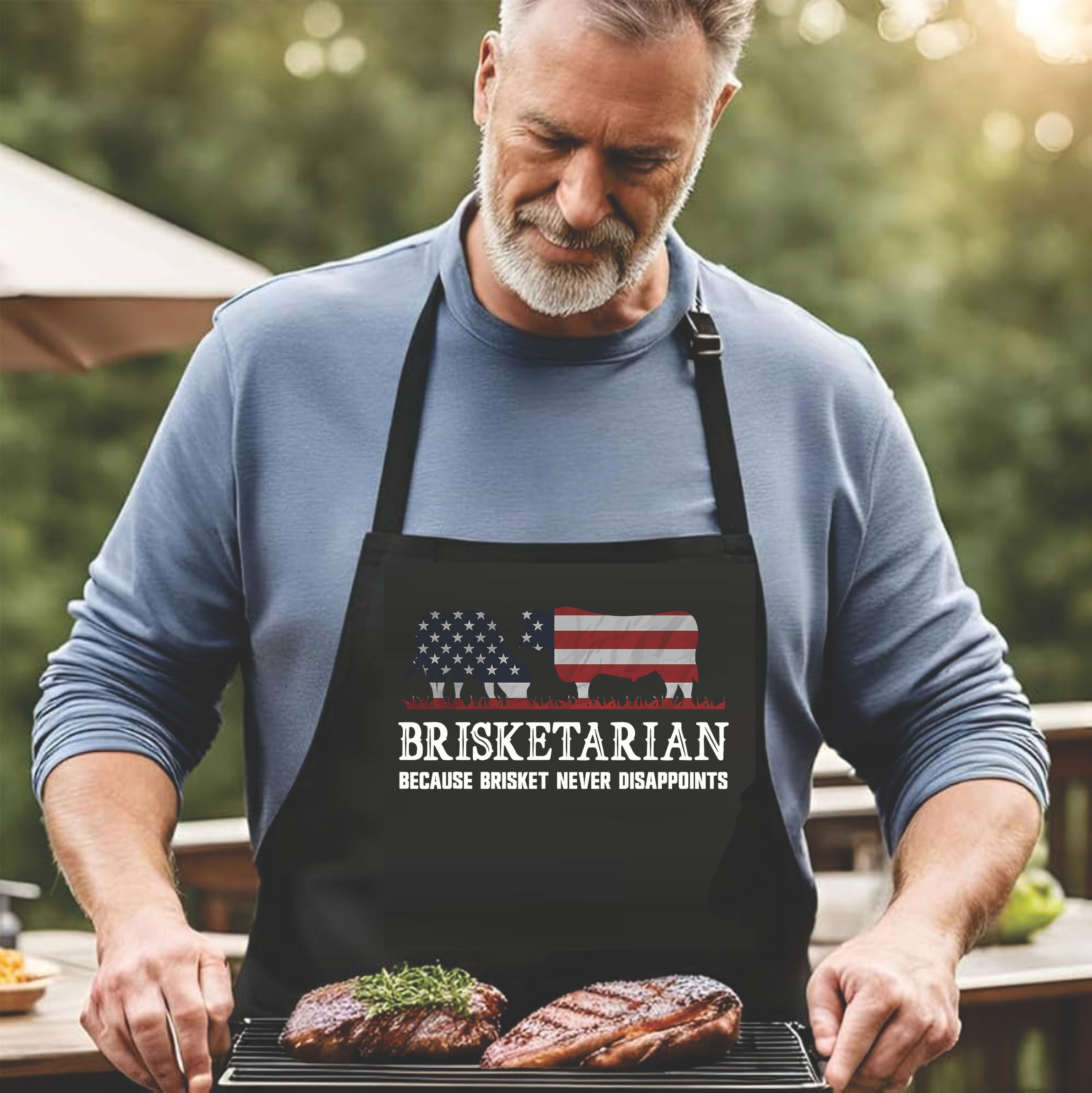 Brisketarian - DTF Transfer for Shirts & Aprons