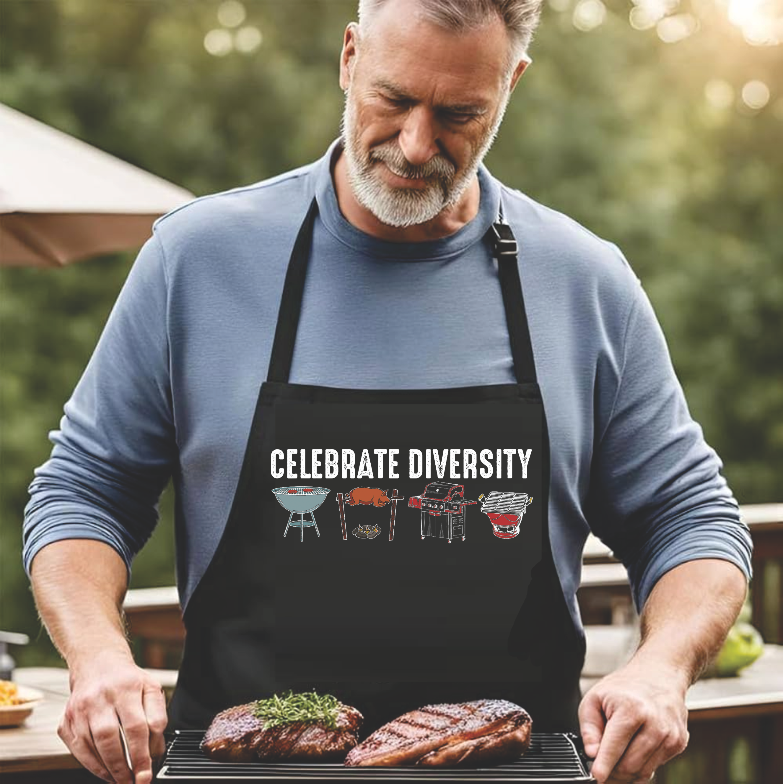 Celebrate Diversity - DTF Transfer for Shirts & Aprons