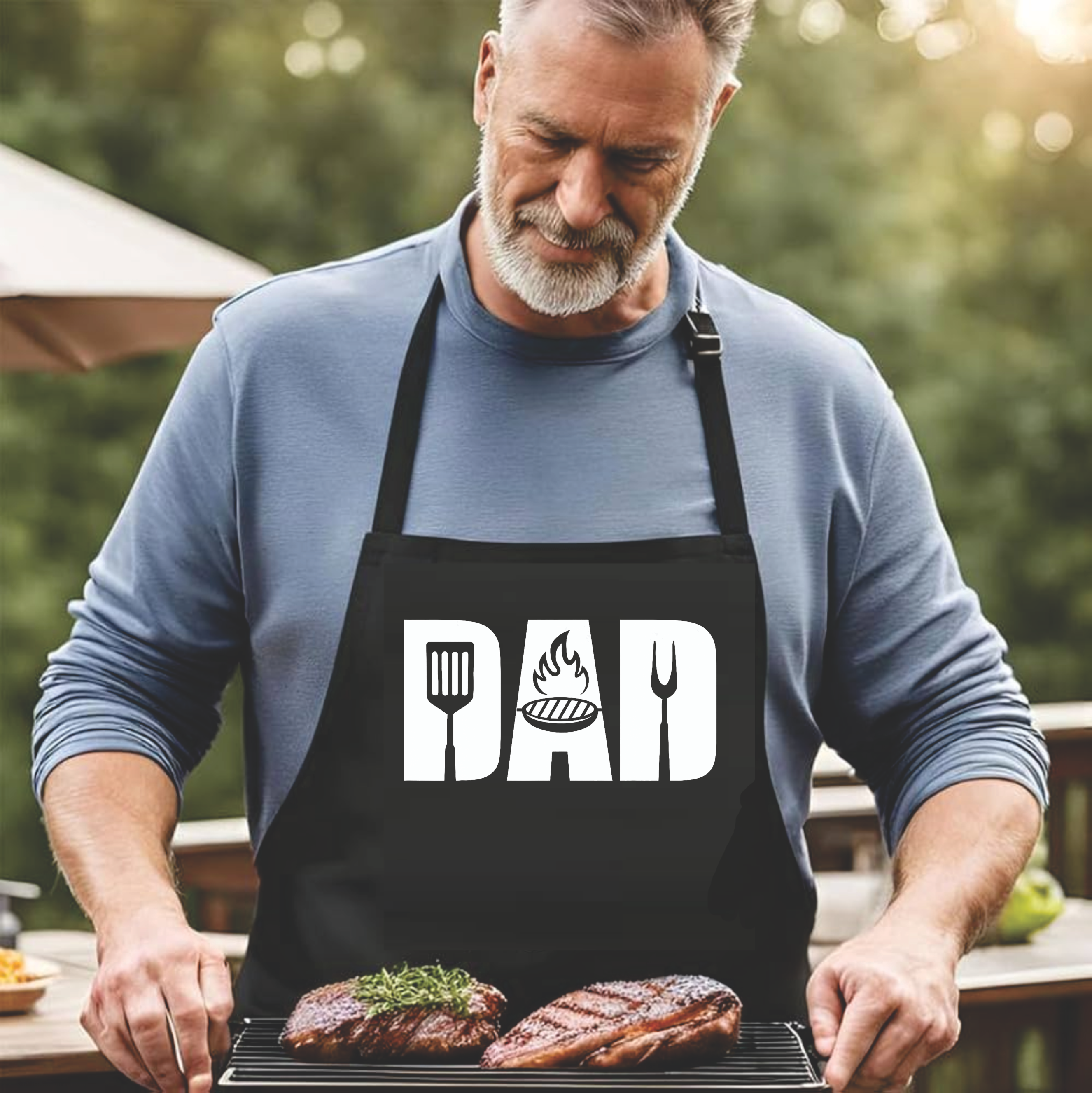 DAD - DTF Transfer for Shirts & Aprons