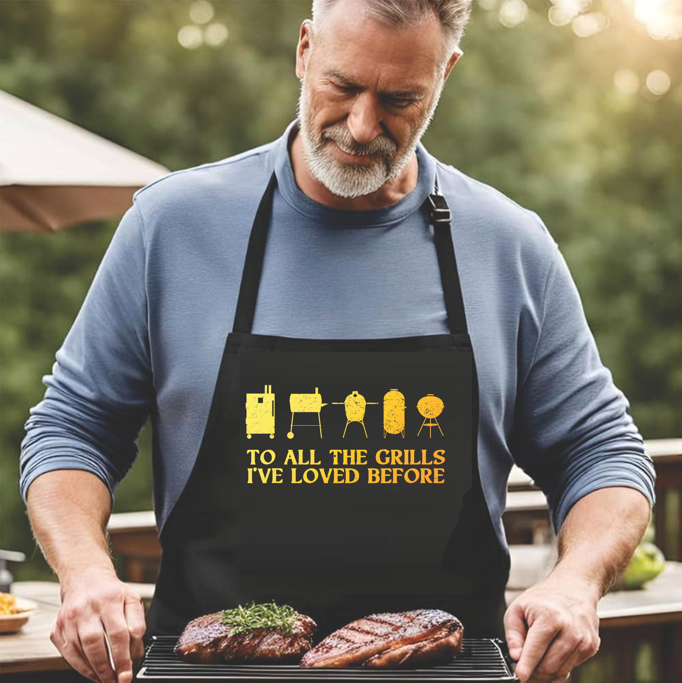 To All The Grills I've Loved Before - DTF Transfer for Shirts & Aprons