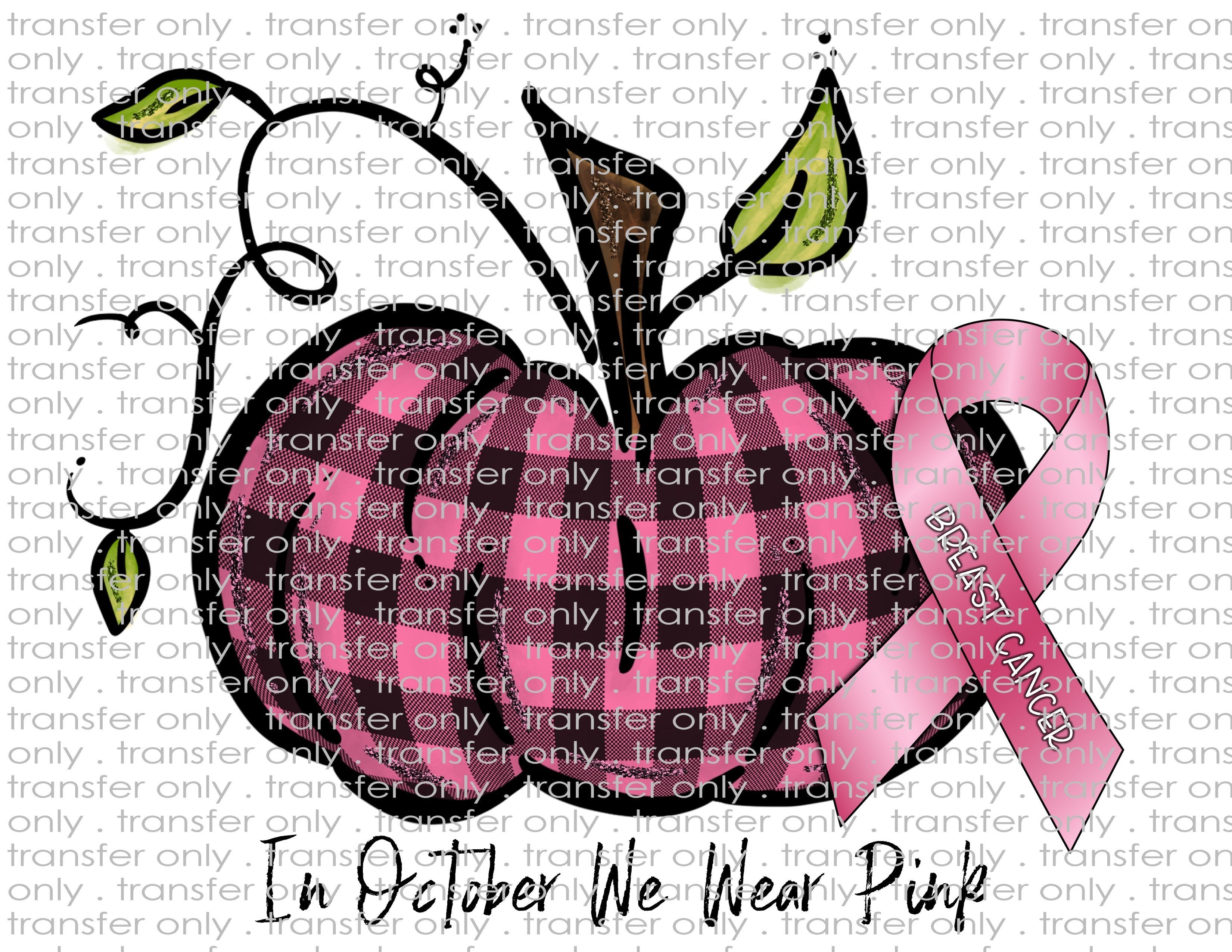 Breast Cancer Awareness - Waterslide, Sublimation Transfers