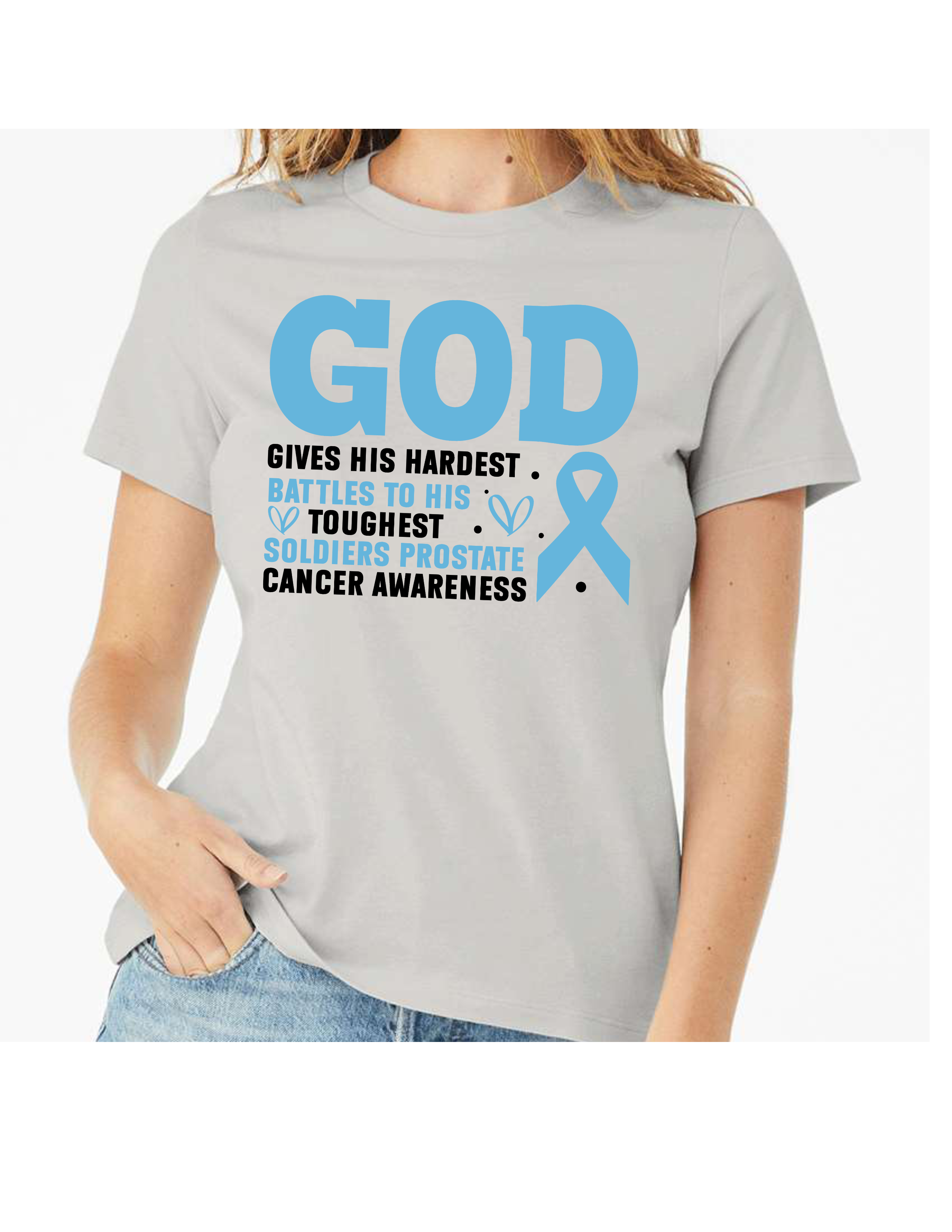 God Gives His Hardest Battles To His Toughest Soldiers - DTF Transfer