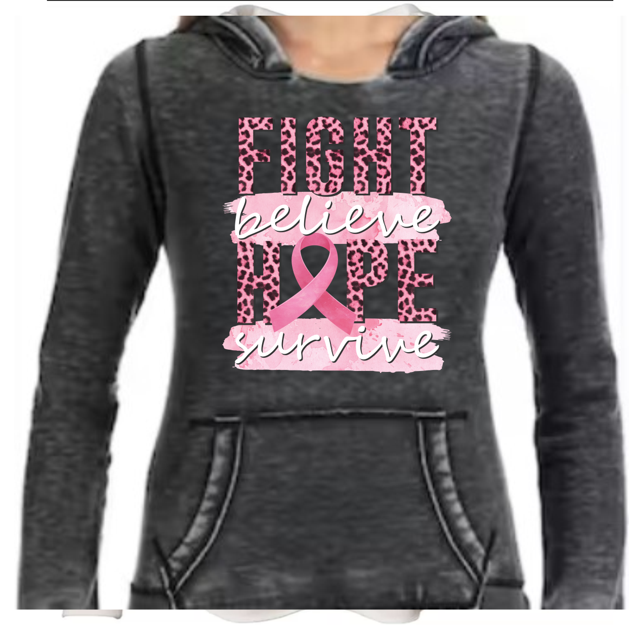 Fight Believe Hope Survive - DTF Transfer