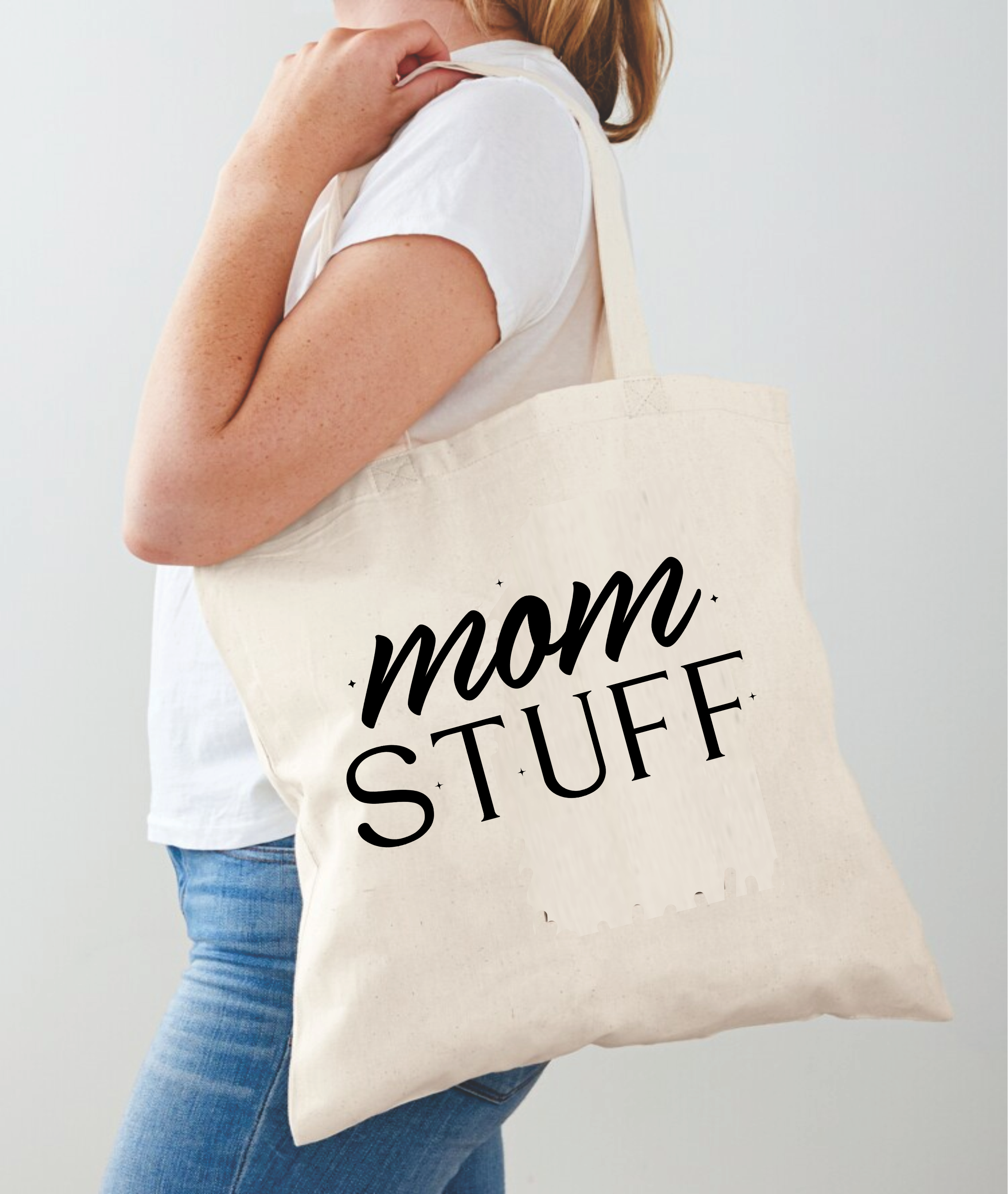 Mom Stuff - Tote Bag Design - DTF & Sublimation