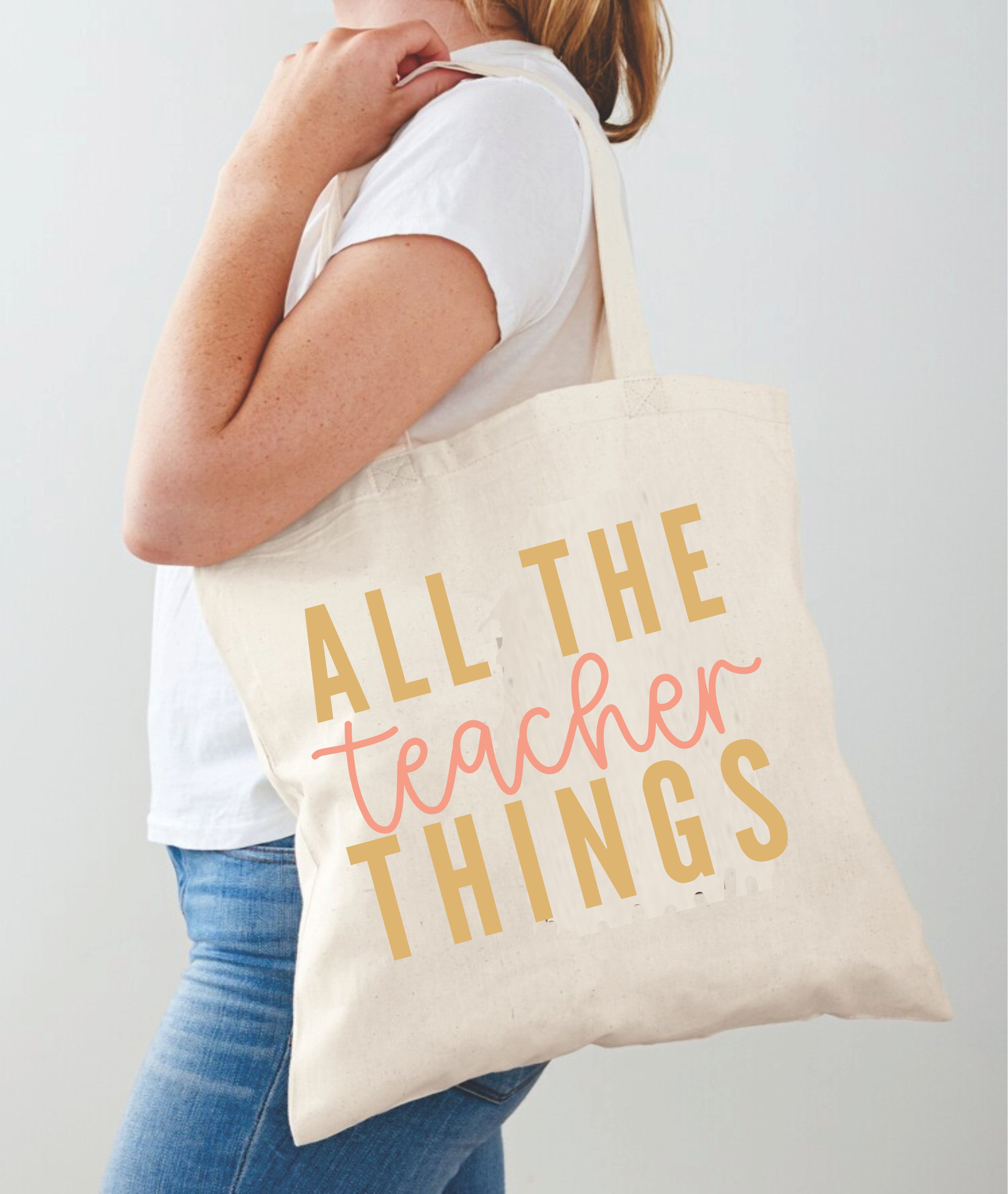 All The Teacher Things - Tote Bag Design - DTF & Sublimation