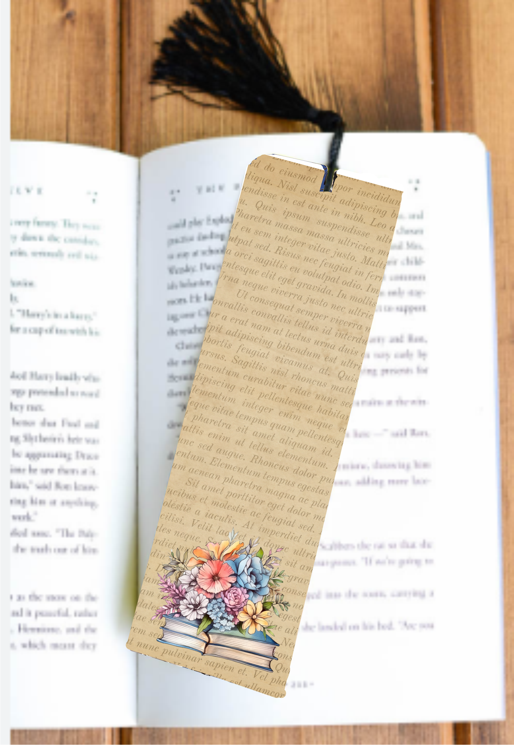 Vintage Page - Bookmark - Sublimation Transfer