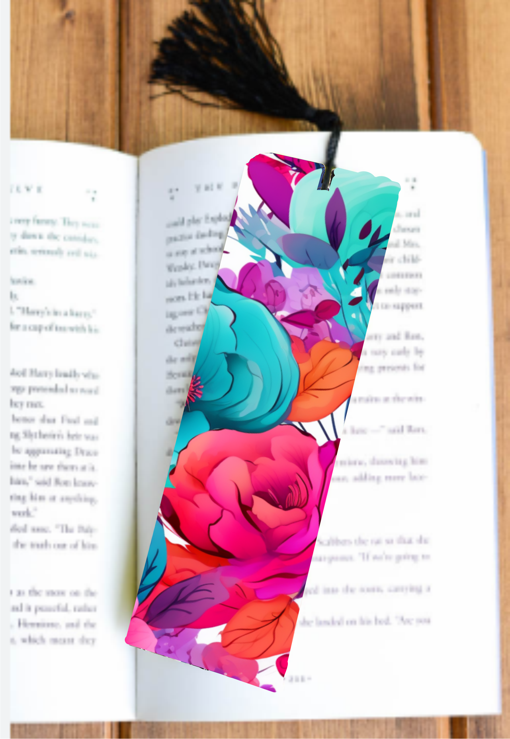Floral - Bookmark - Sublimation Transfer