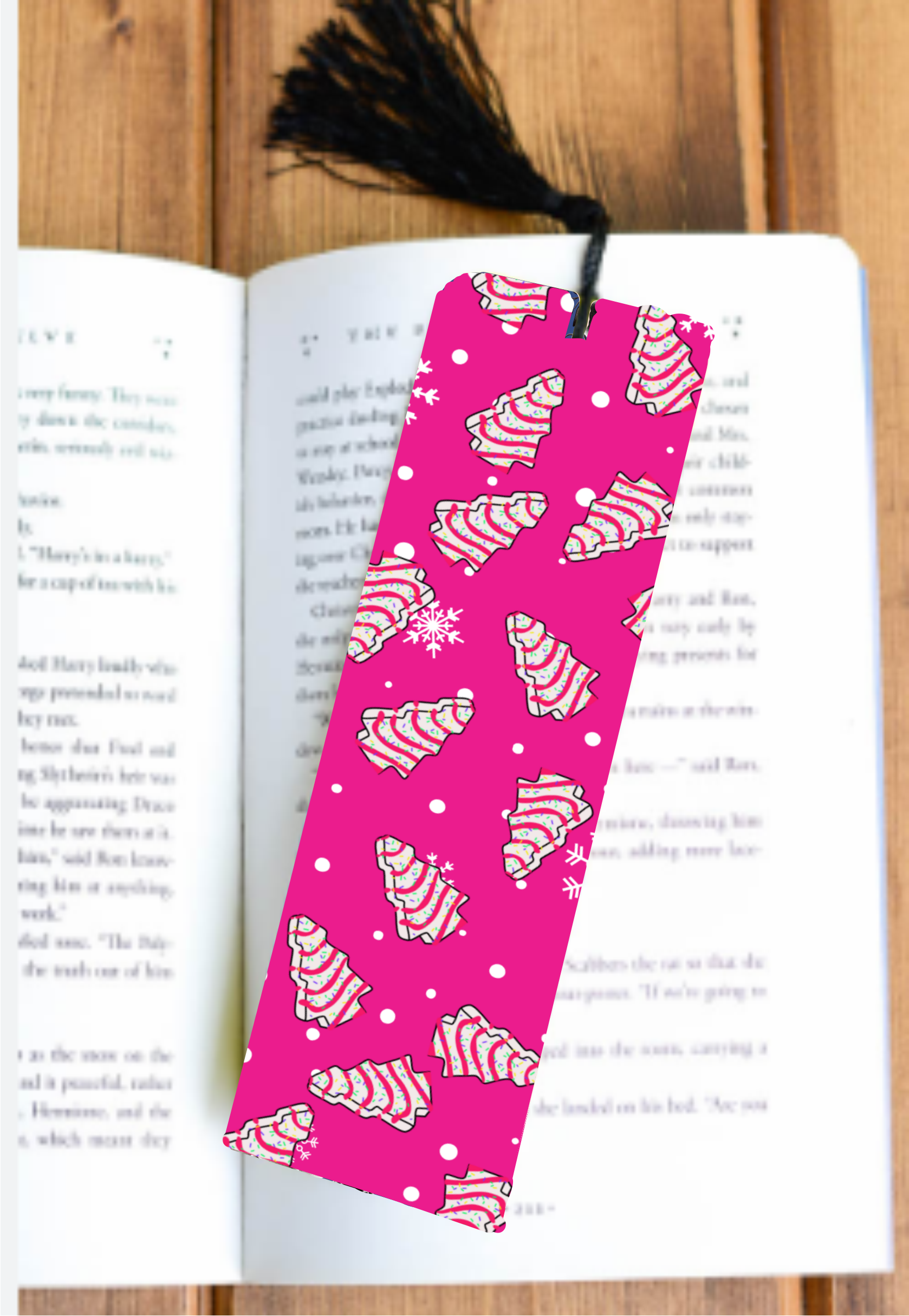 Snack Cake Trees - Bookmark - Sublimation Transfer