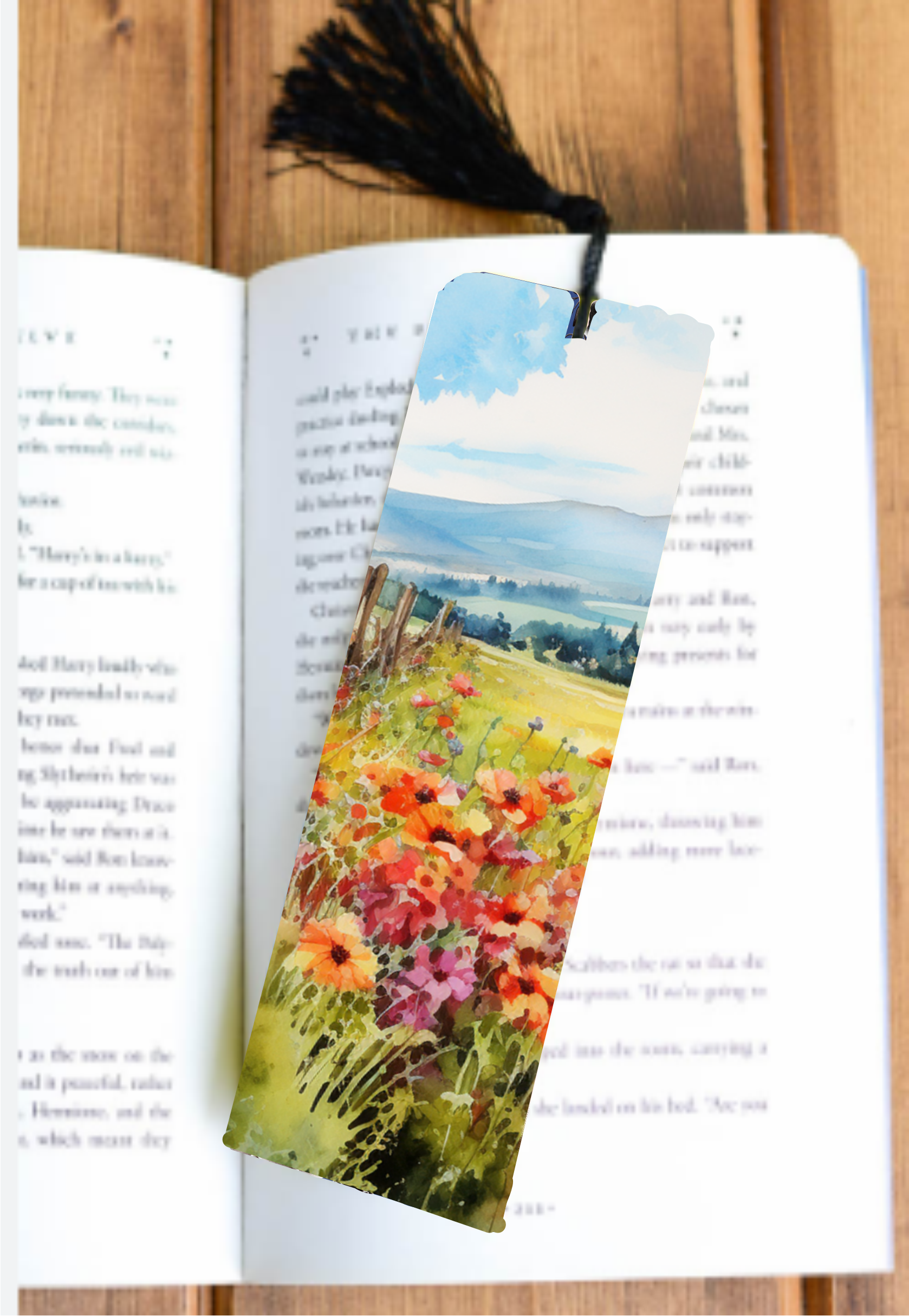 Wildflower Field - Bookmark - Sublimation Transfer
