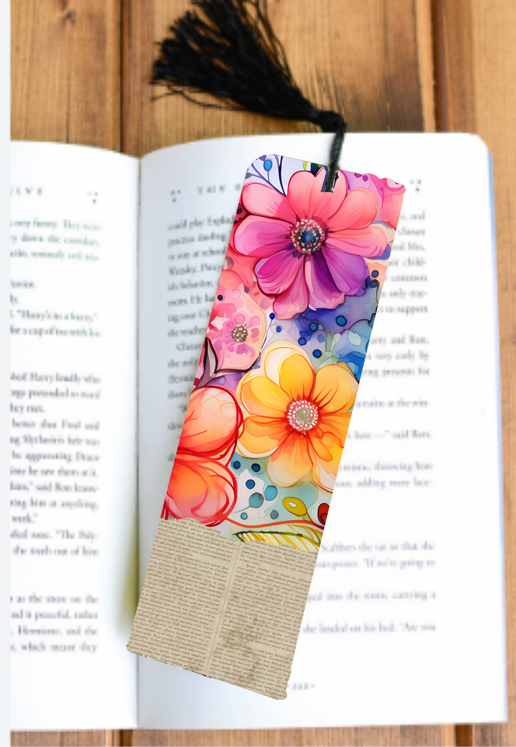Floral - Bookmark - Sublimation Transfer