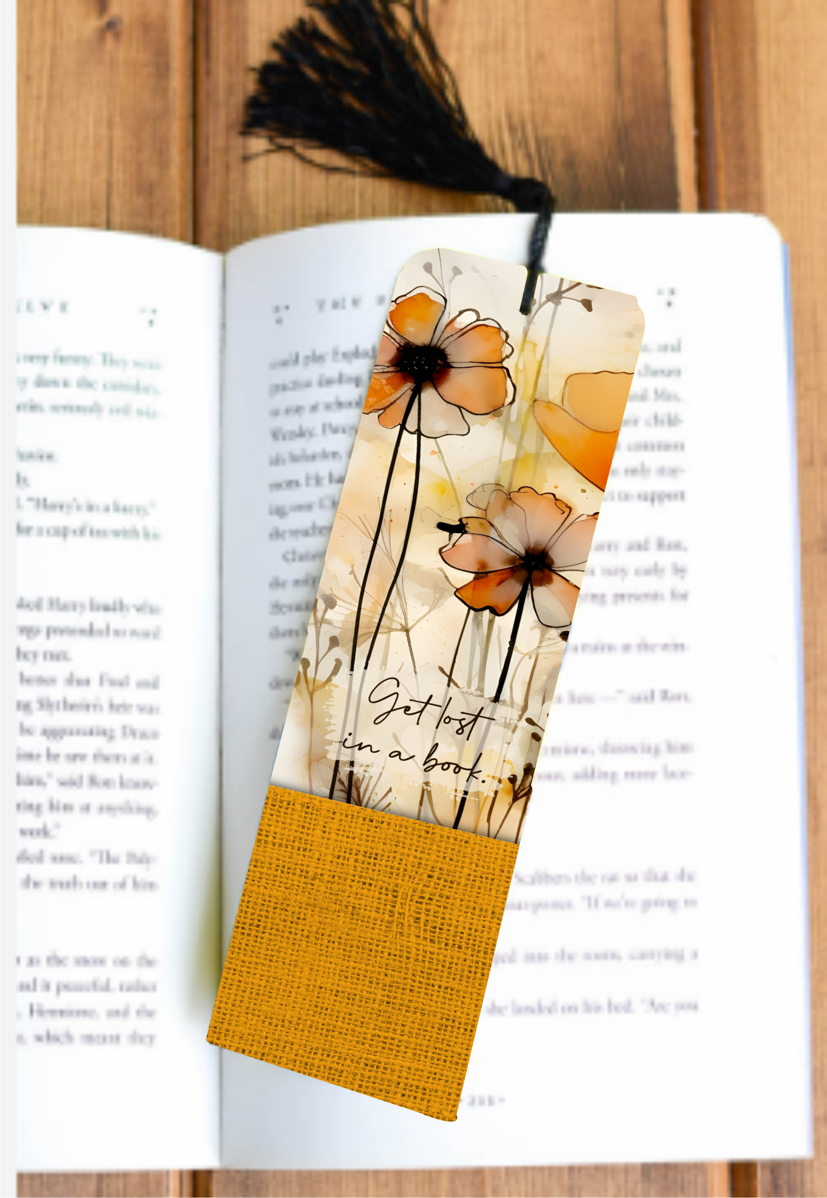 Get Lost In A Book - Bookmark - Sublimation Transfer