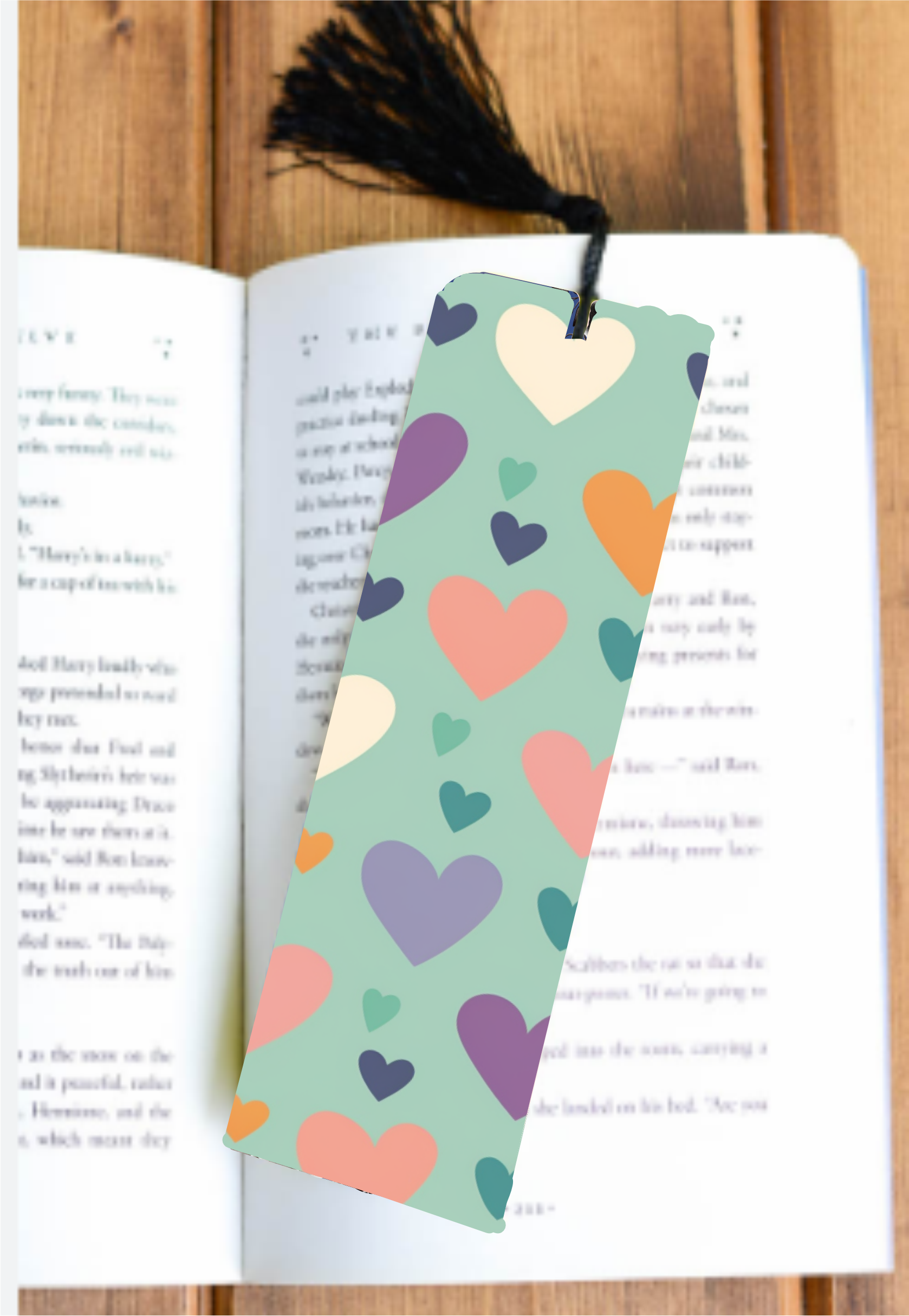 Hearts - Bookmark - Sublimation Transfer