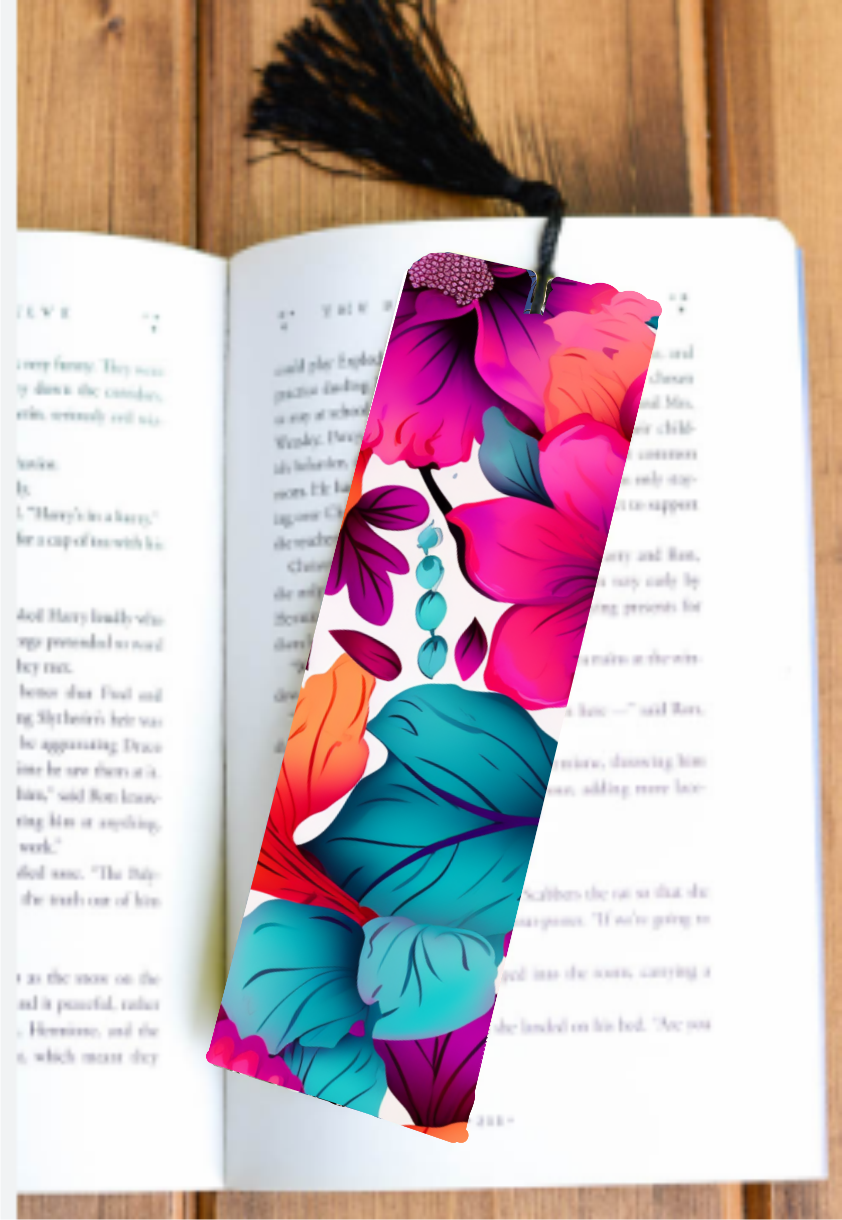 Floral - Bookmark - Sublimation Transfer