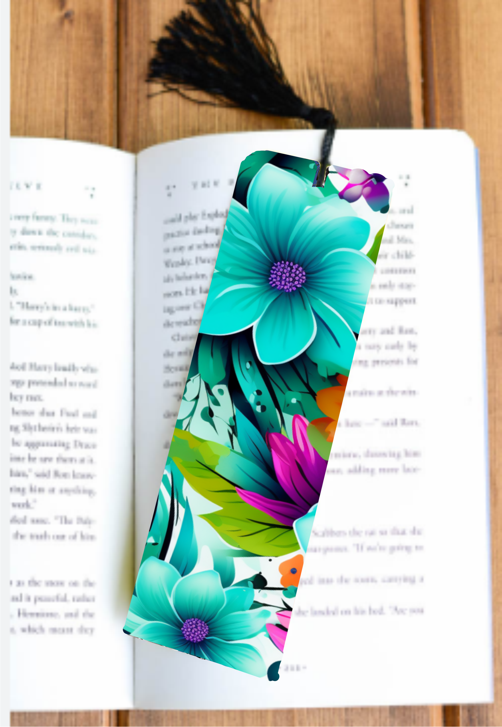 Floral - Bookmark - Sublimation Transfer
