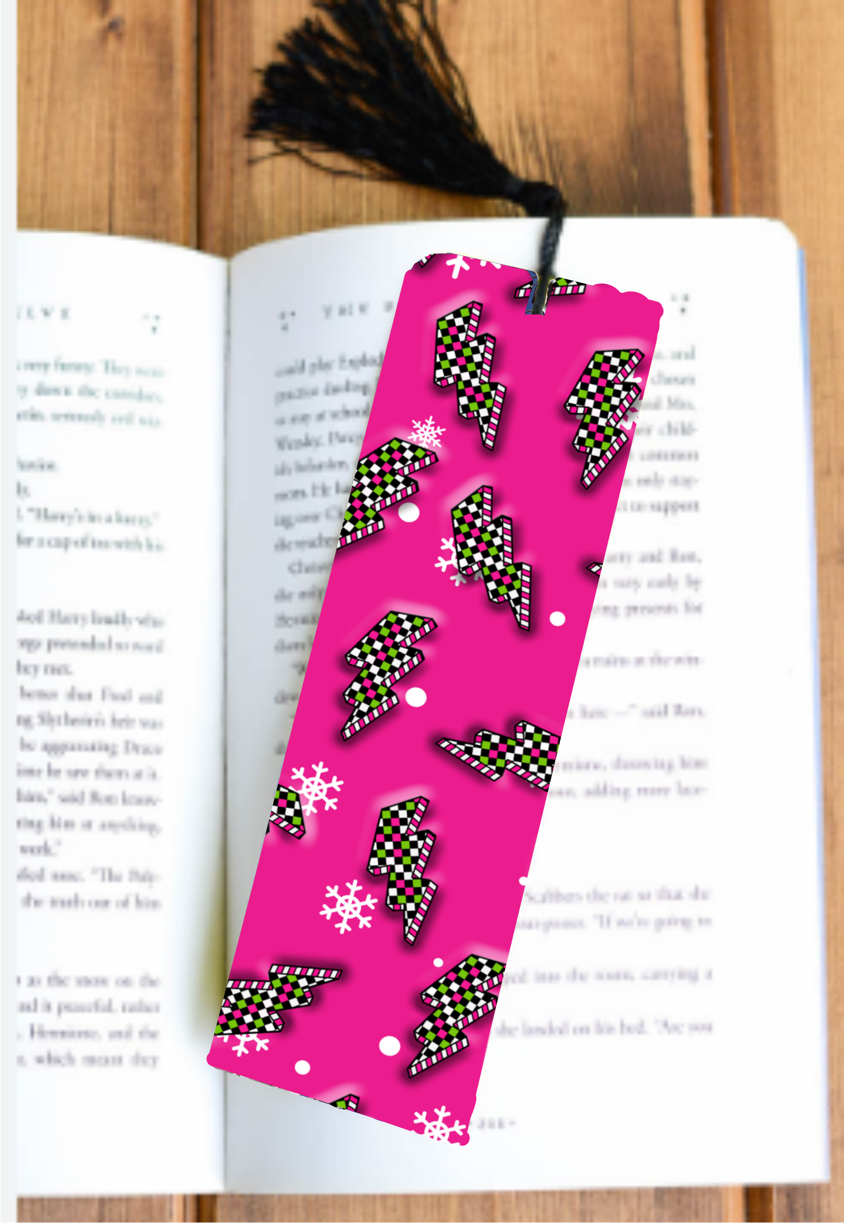 Christmas Bolts - Bookmark - Sublimation Transfer