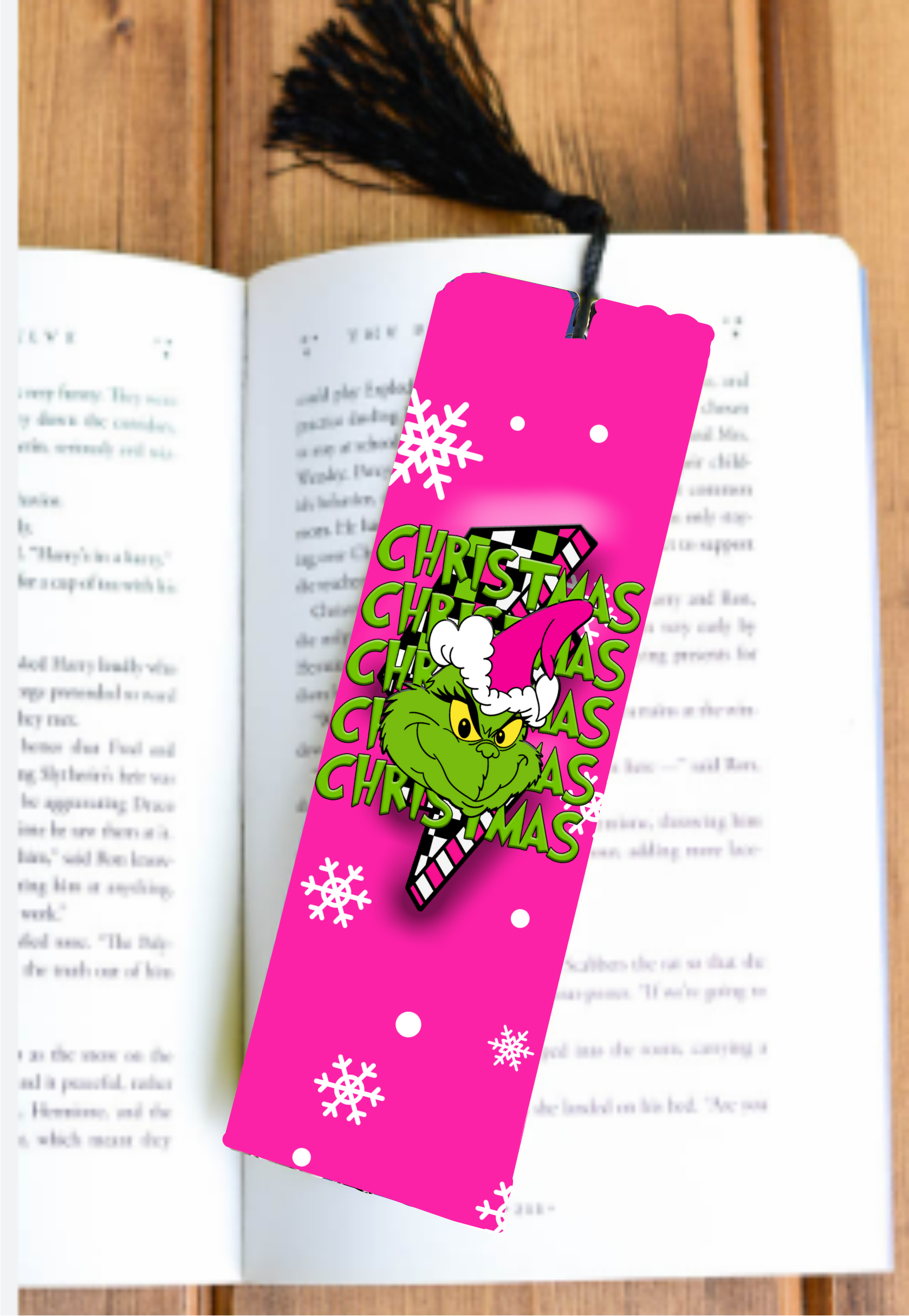 Character Christmas - Bookmark - Sublimation Transfer