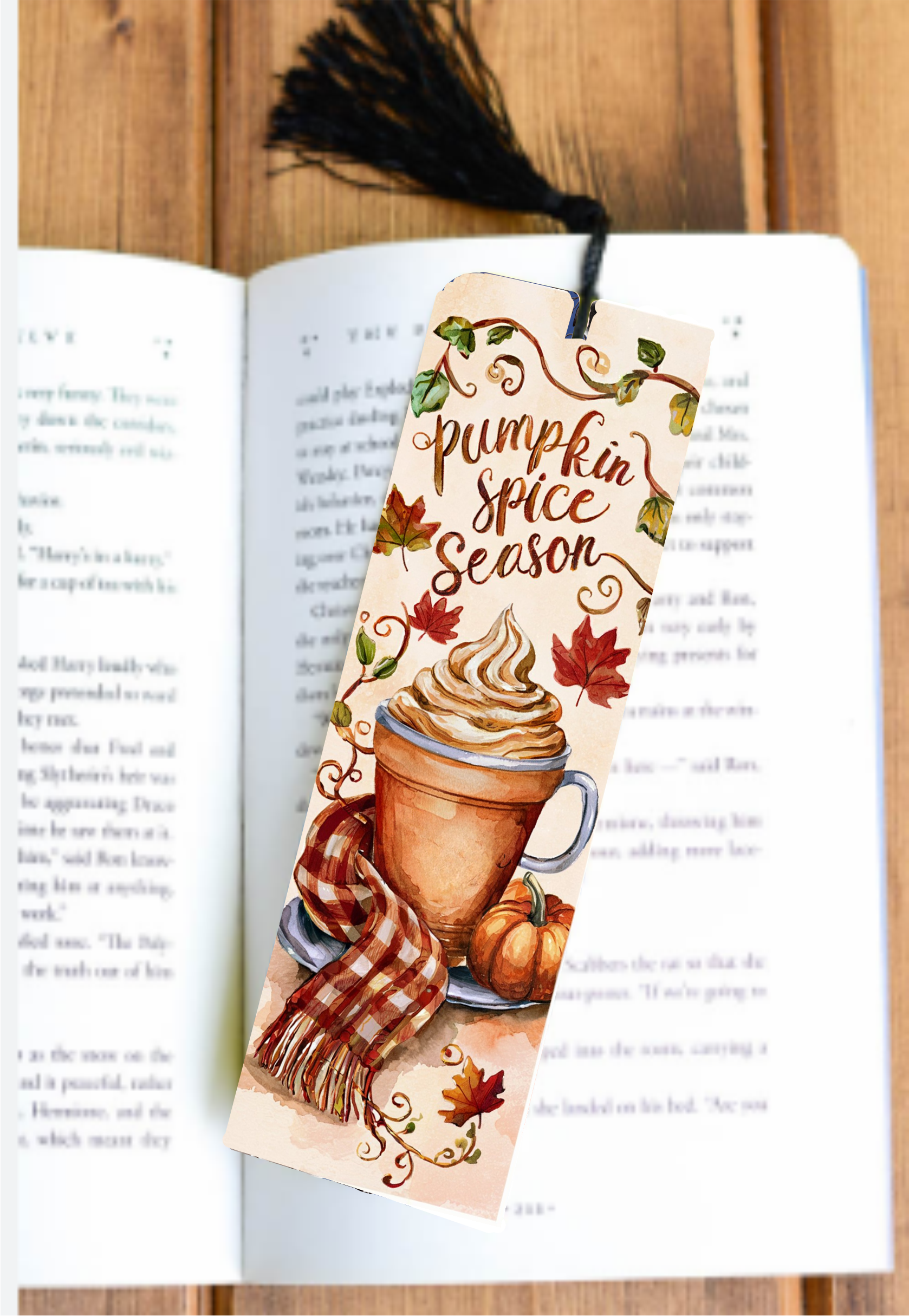 Pumpkin Spice Season - Bookmark - Sublimation Transfer