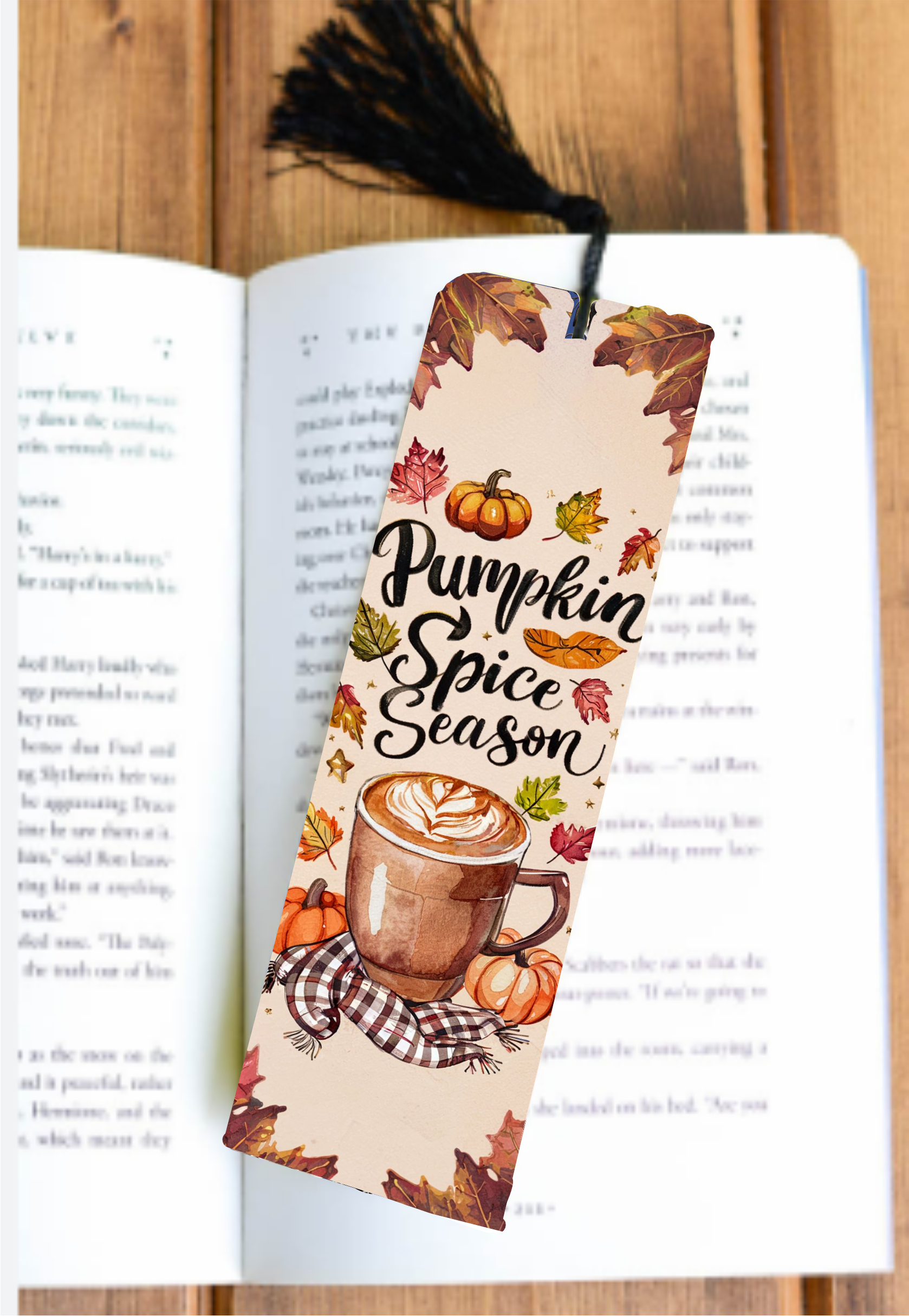 Pumpkin Spice Season - Bookmark - Sublimation Transfer
