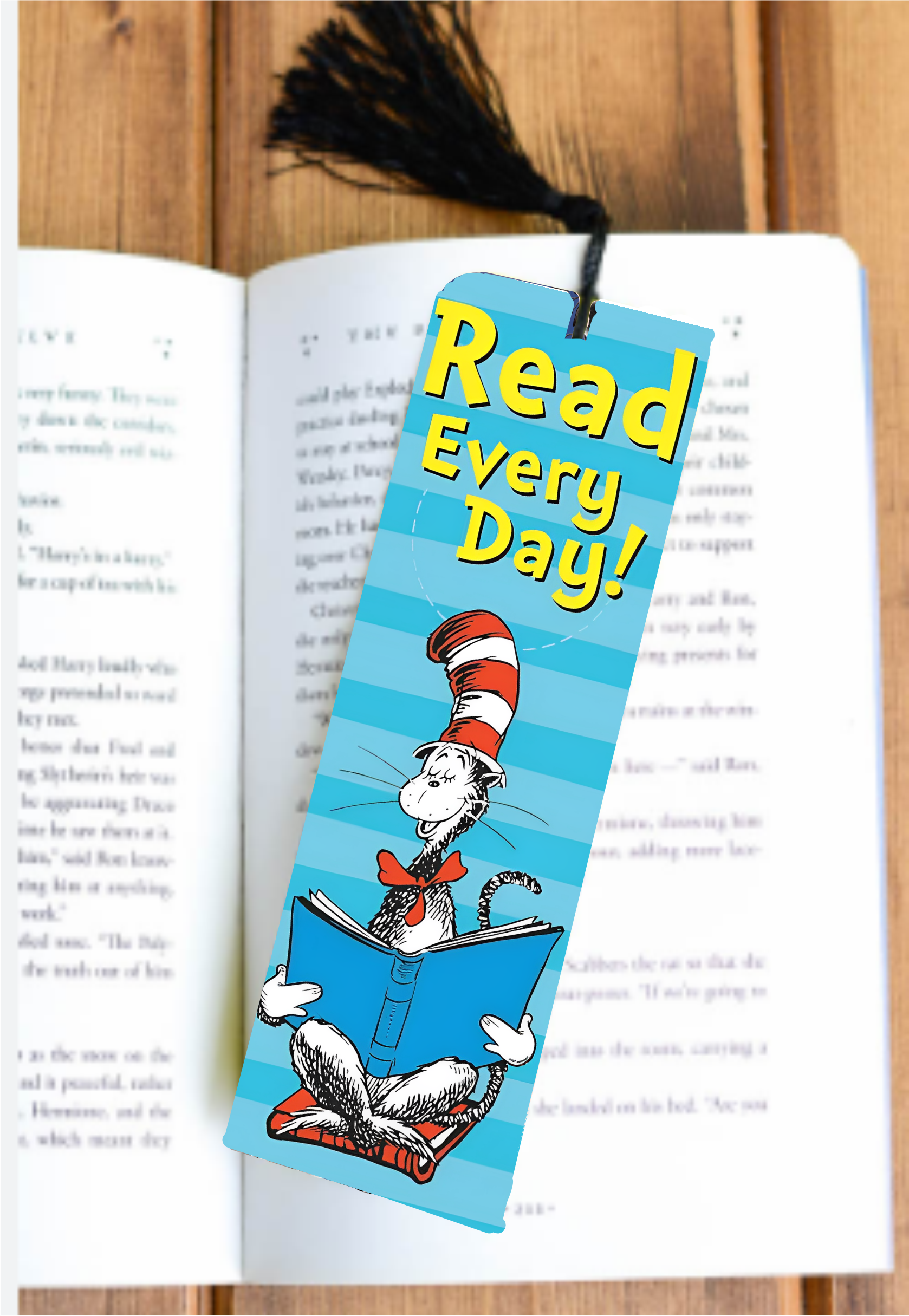 Read Every Day - Bookmark - Sublimation Transfer