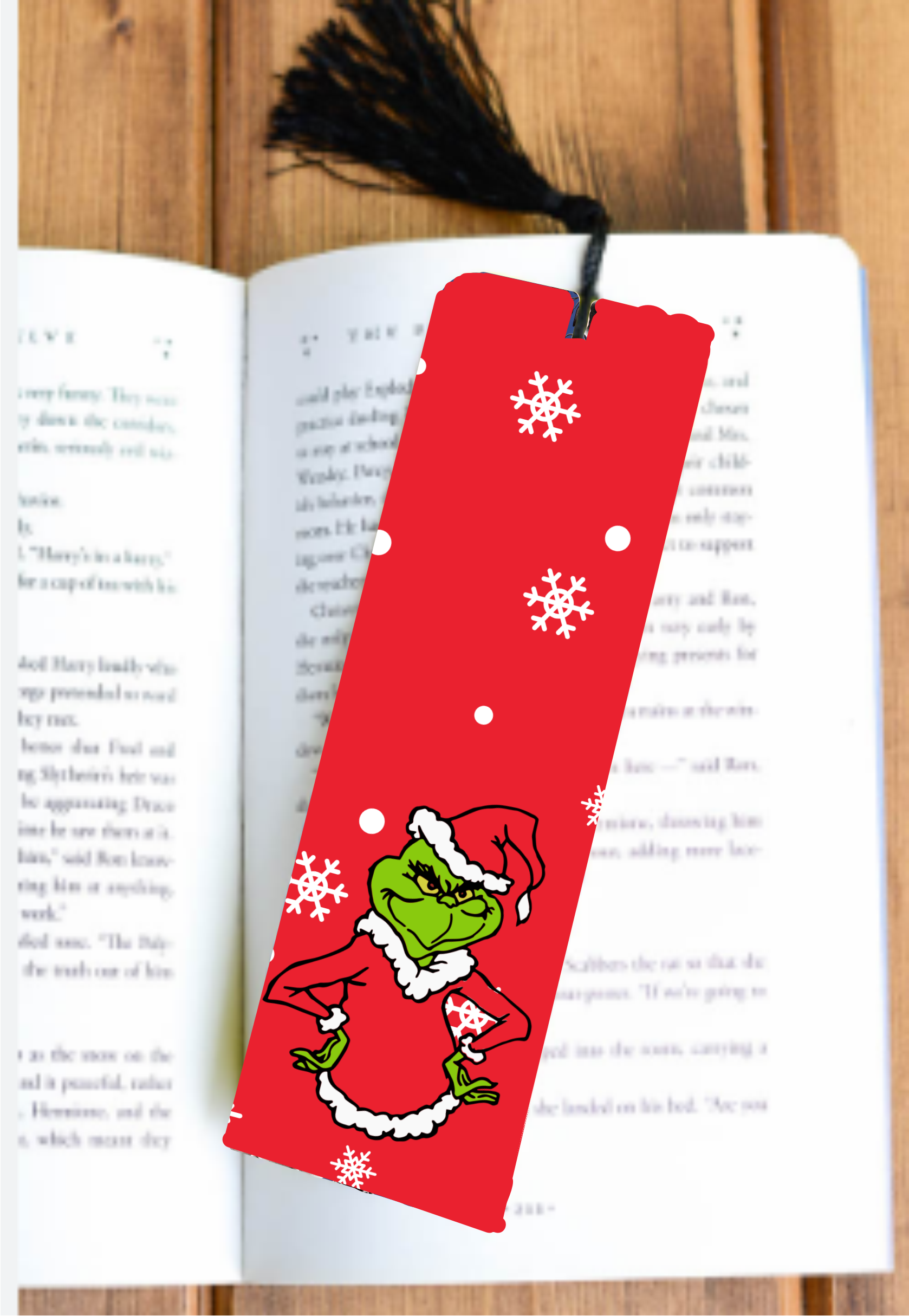 Character Christmas - Bookmark - Sublimation Transfer