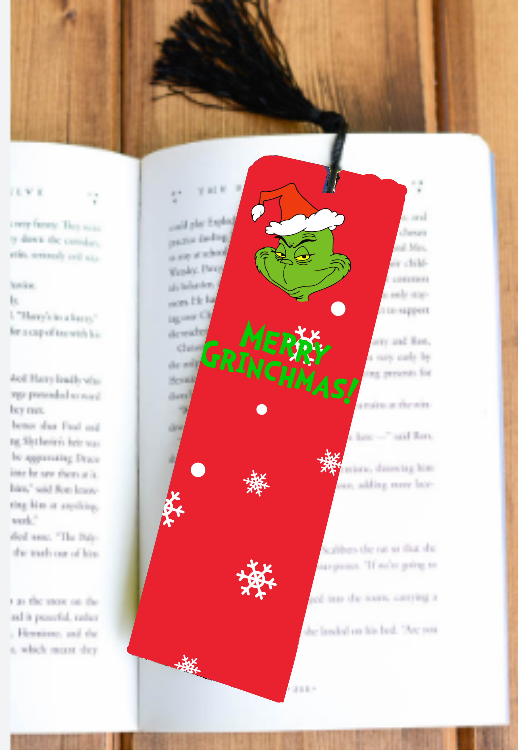Character Christmas - Bookmark - Sublimation Transfer
