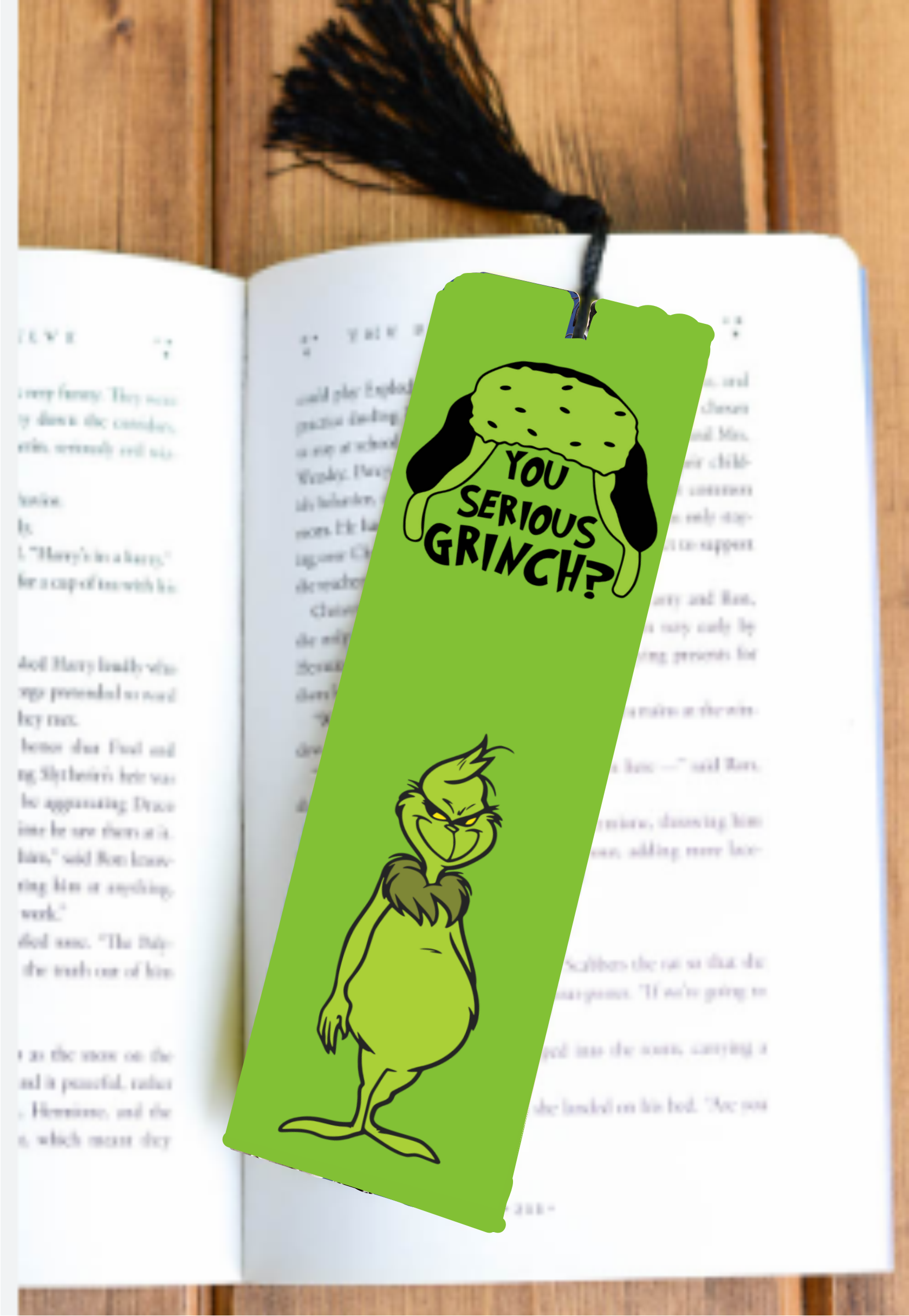 Character Christmas - Bookmark - Sublimation Transfer