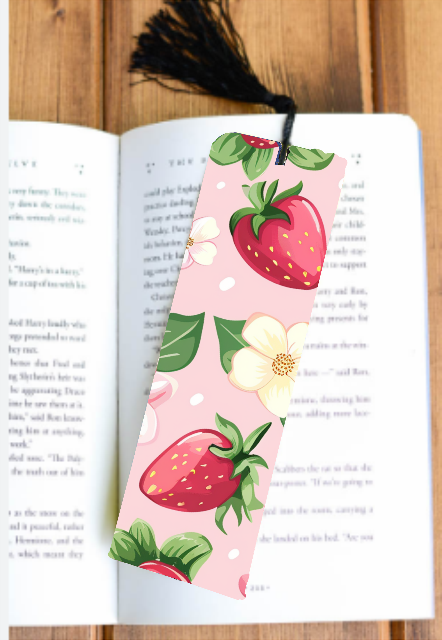 Strawberries - Bookmark - Sublimation Transfer