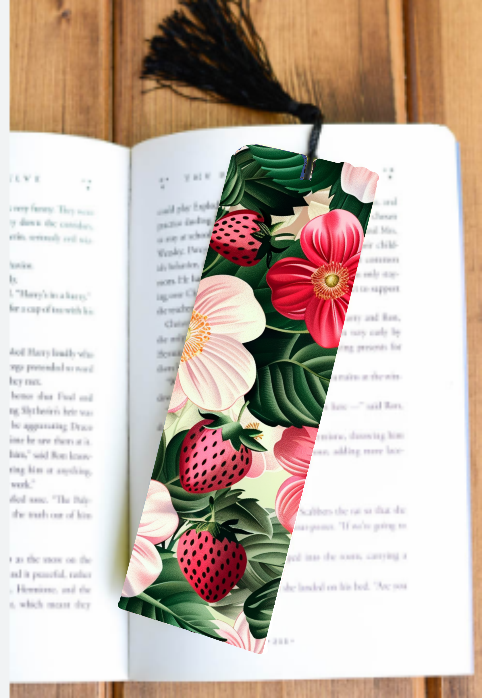 Strawberries - Bookmark - Sublimation Transfer