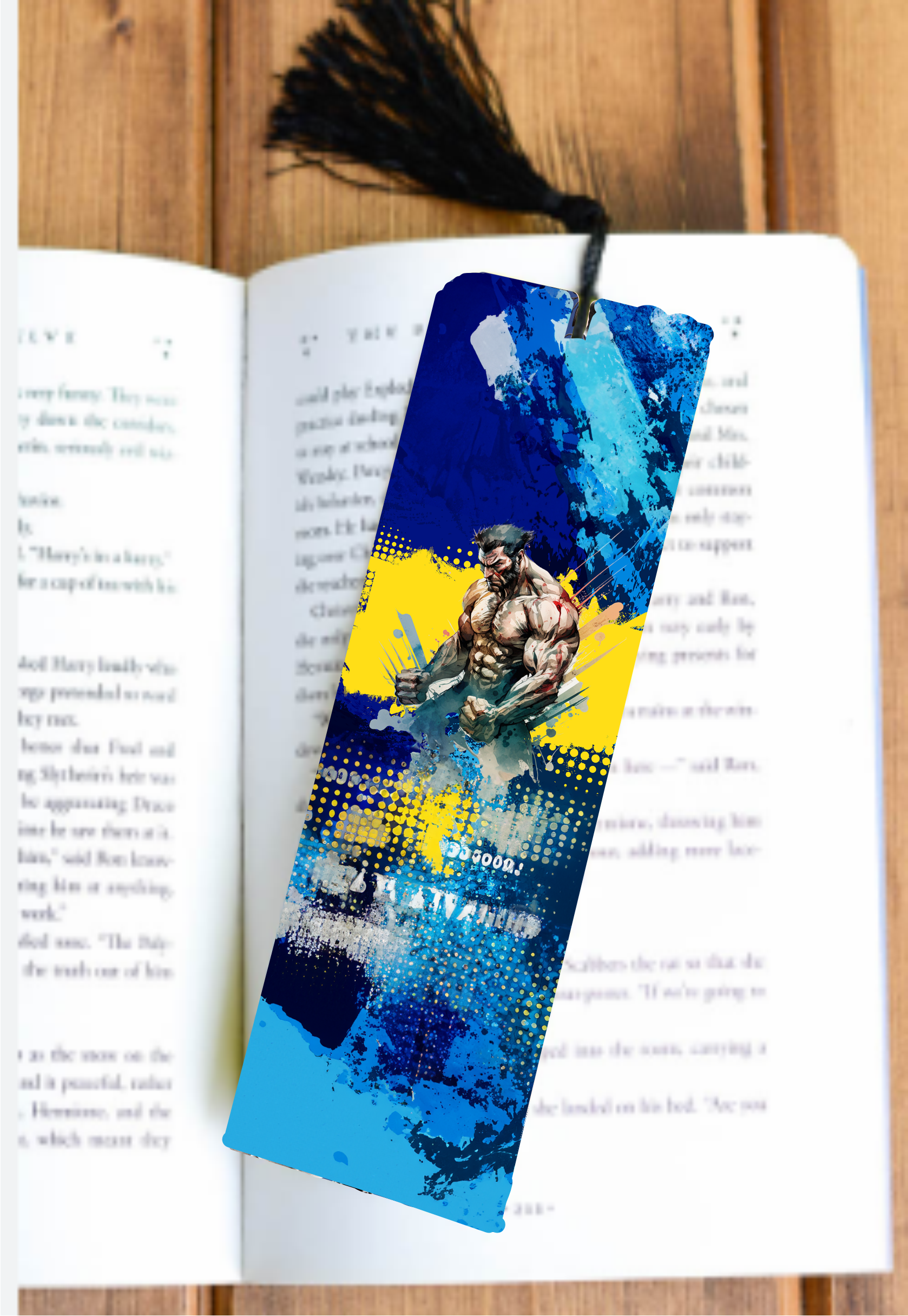Super Hero - Bookmark - Sublimation Transfer