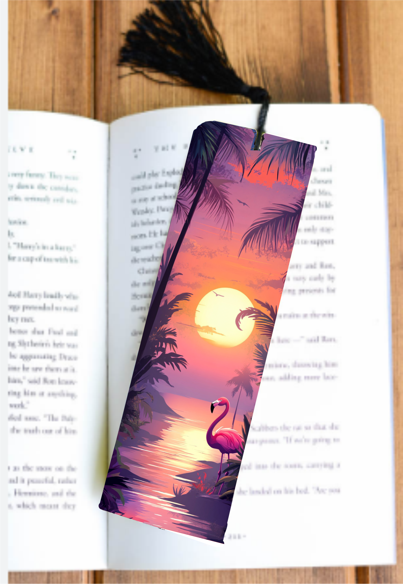 Tropical Sunset - Bookmark - Sublimation Transfer