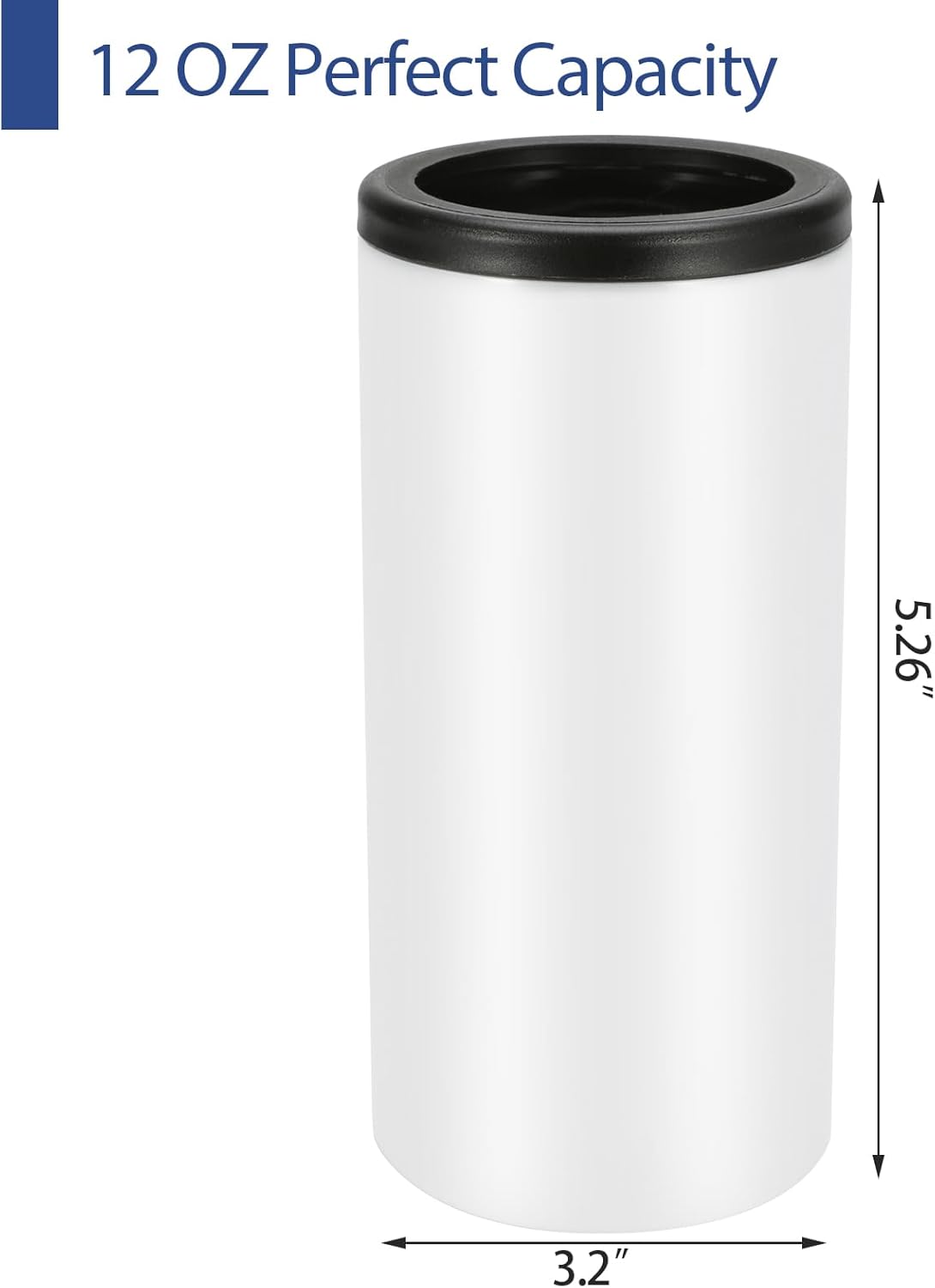 12 oz  Insulated Can Holder Blanks - Sublimation