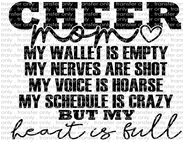 Cheer Mom - Waterslide, Sublimation Transfers