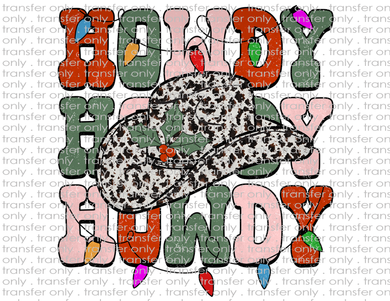 Country Christmas - Waterslide, Sublimation Transfers