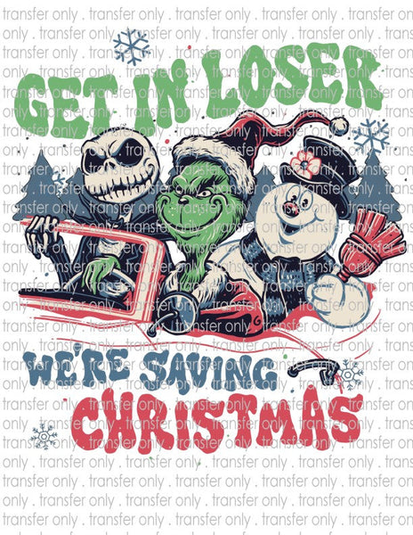 Get In Loser - Waterslide, Sublimation Transfers