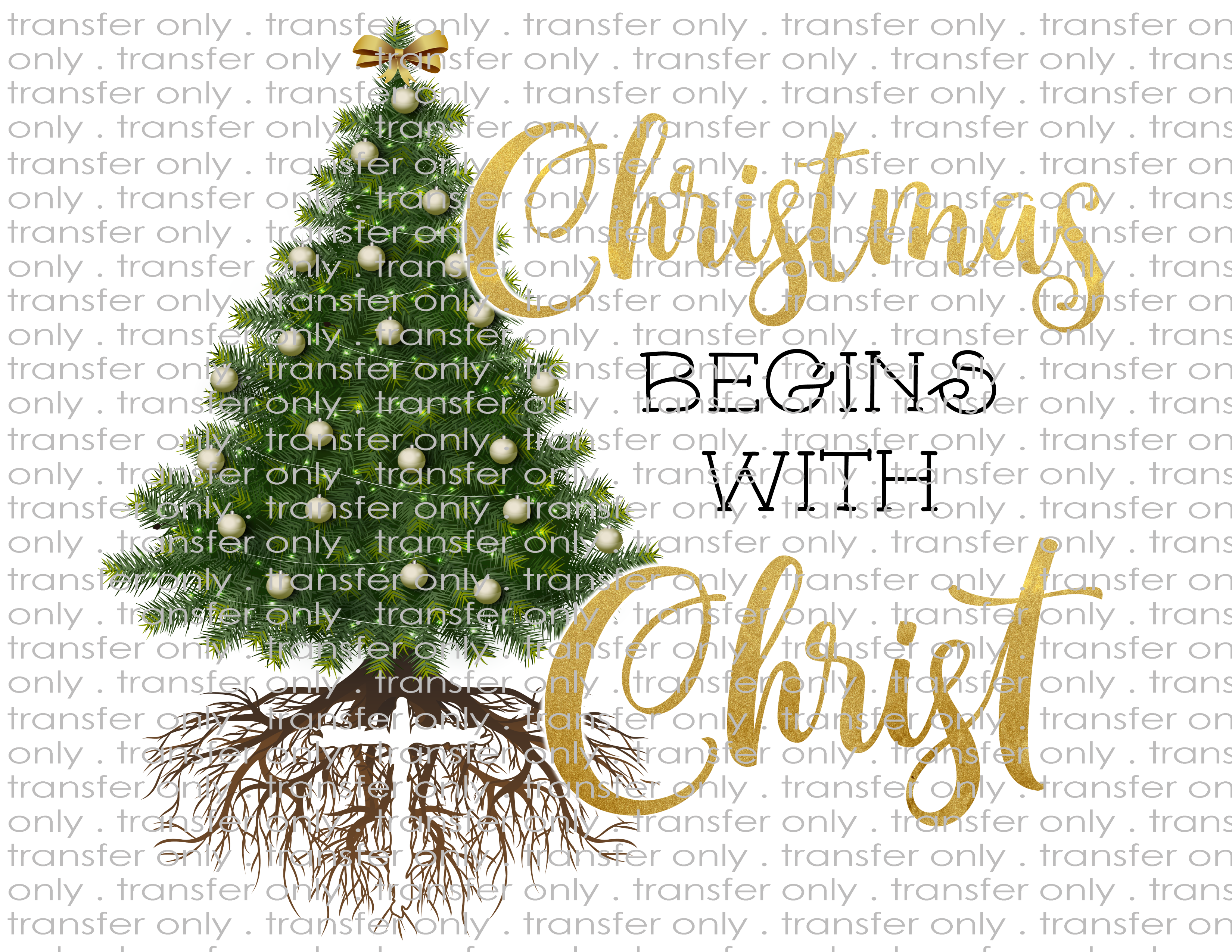 Reason for the Season - Waterslide, Sublimation Transfers