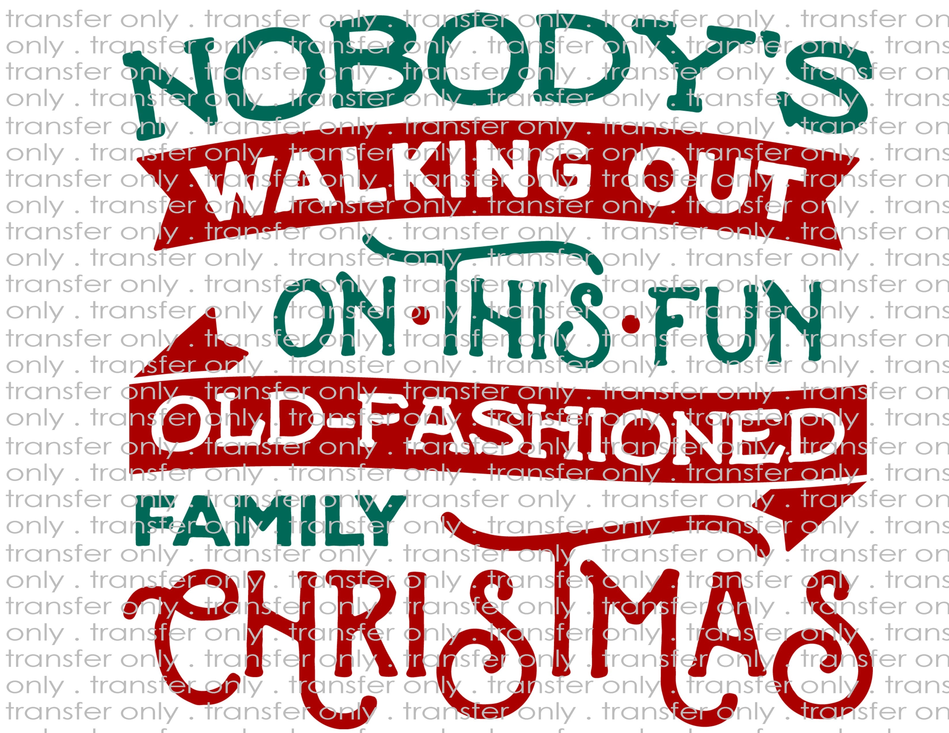 Griswold Christmas - Waterslide, Sublimation Transfers