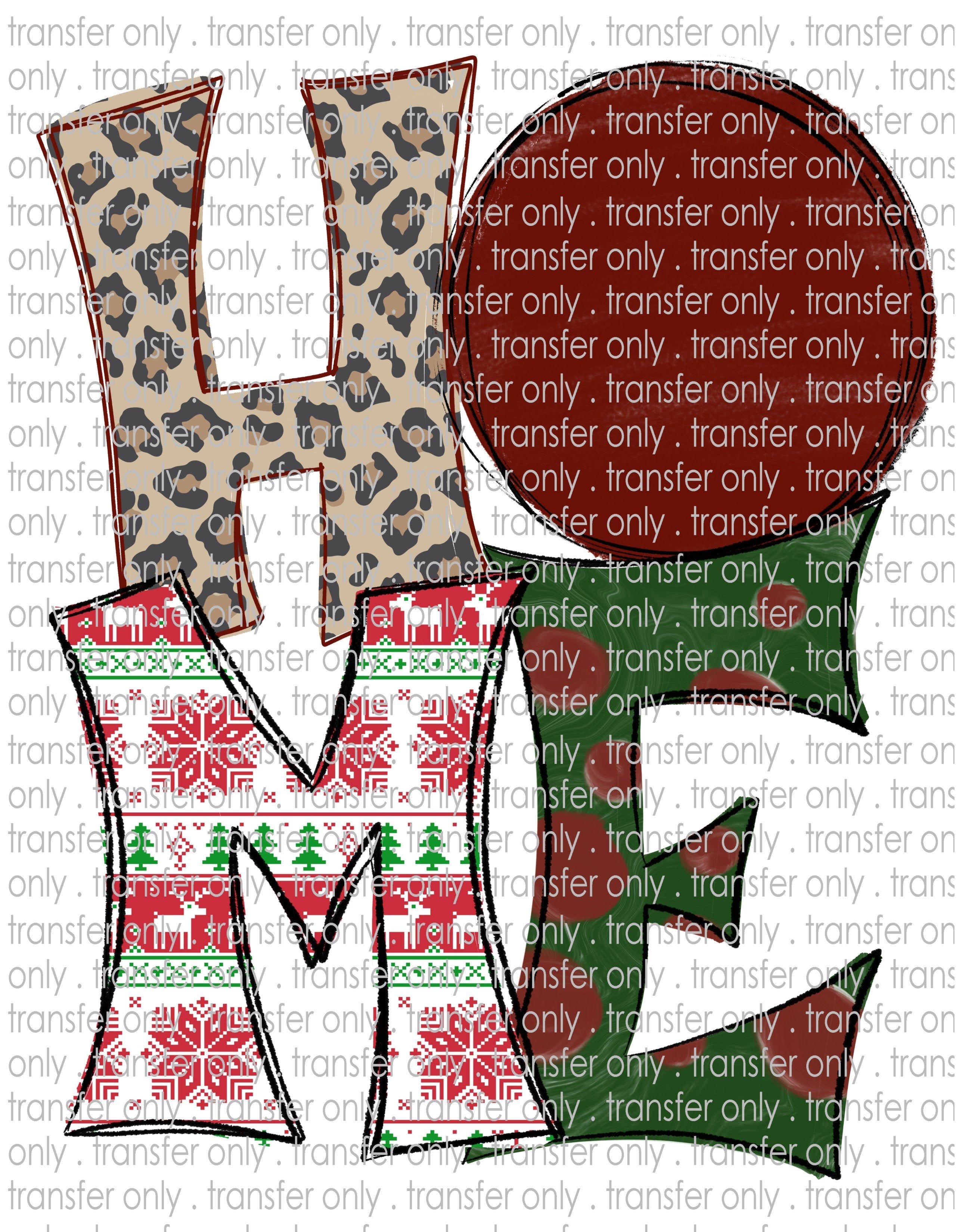 Christmas - Waterslide, Sublimation Transfers