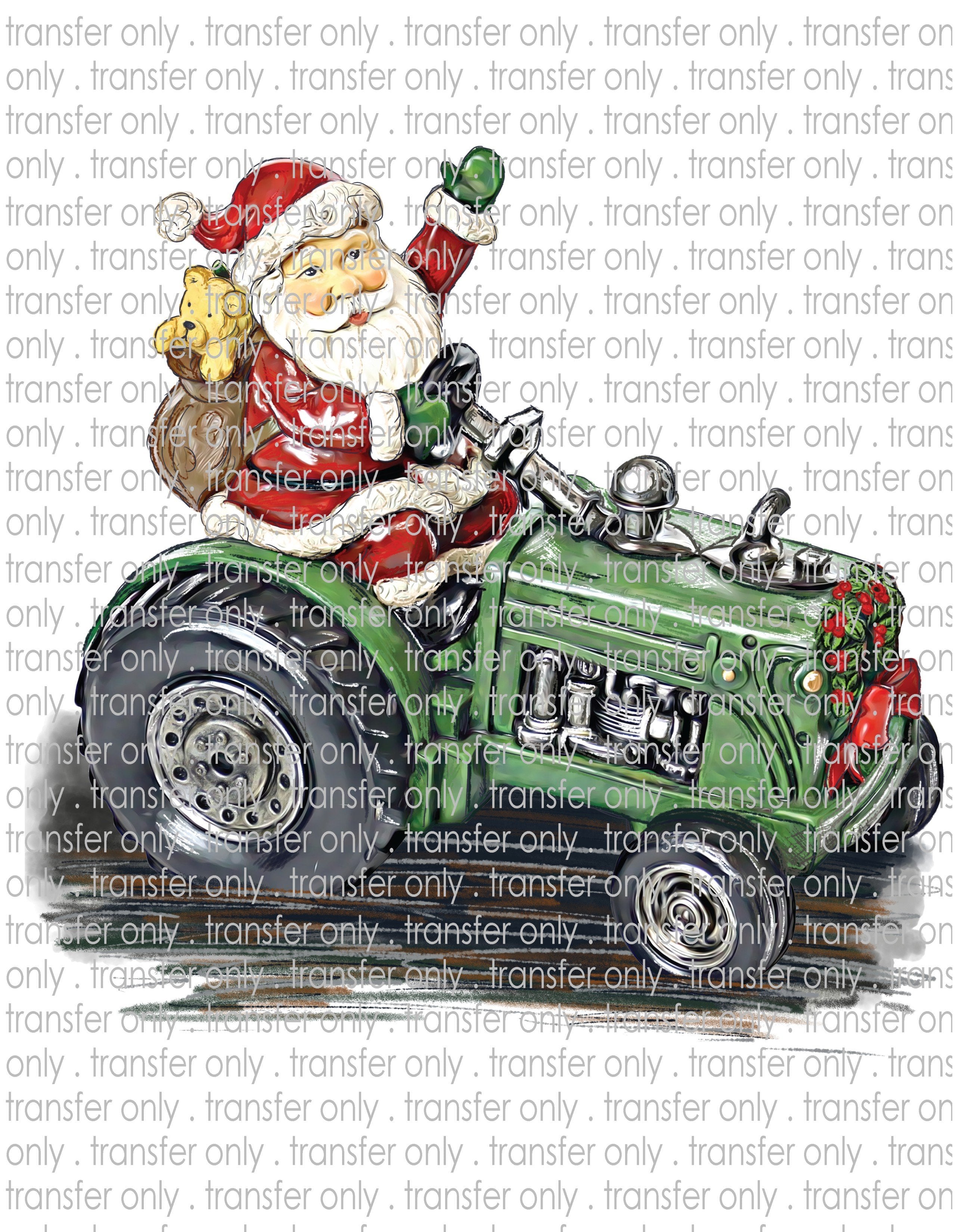 Christmas - Waterslide, Sublimation Transfers