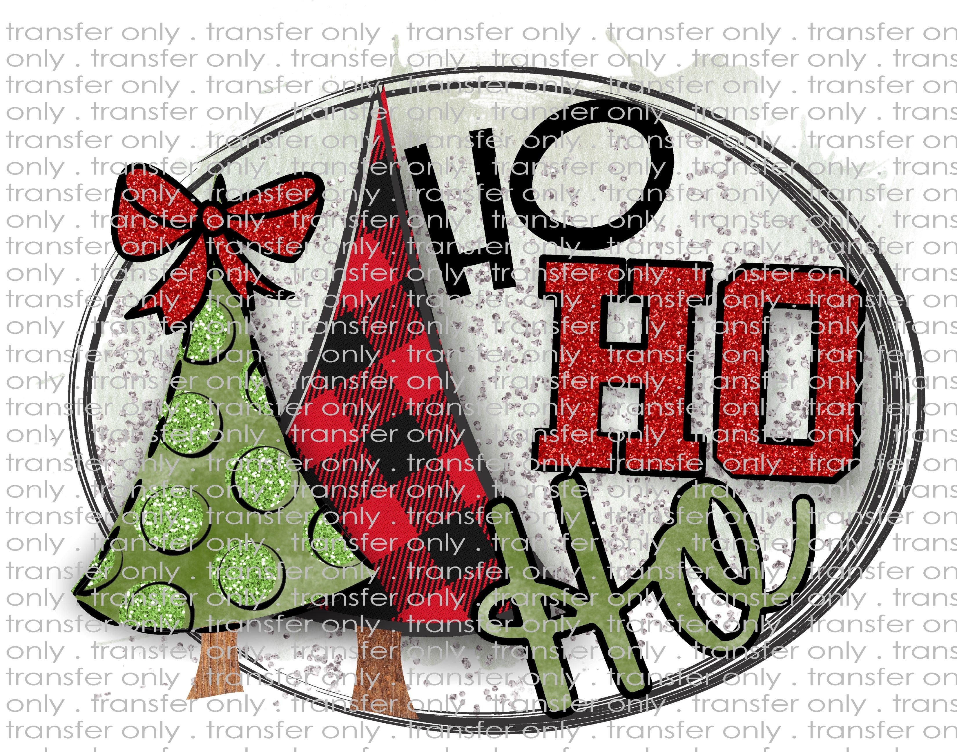 Waterslide, Sublimation Transfers - Christmas