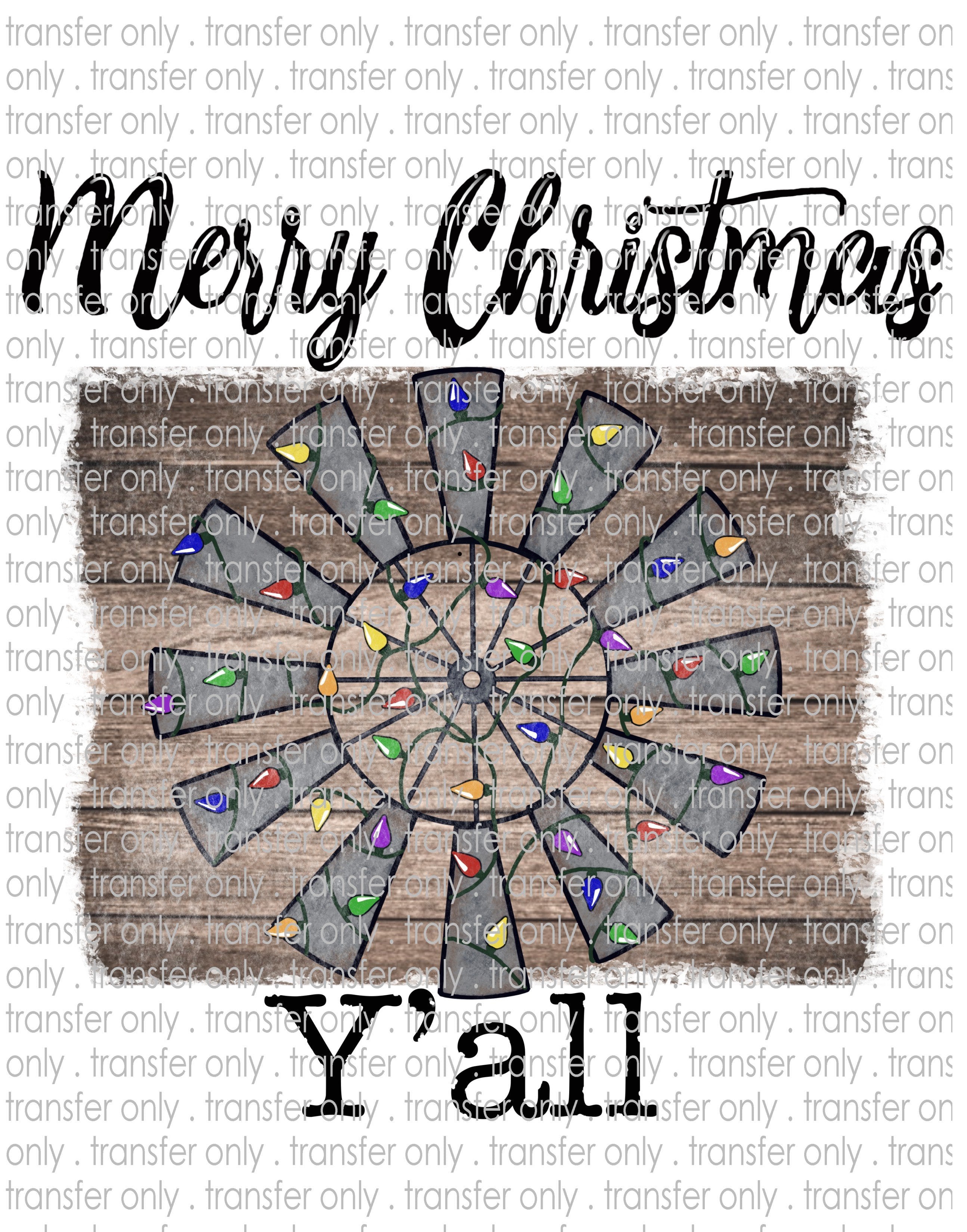 Christmas - Waterslide, Sublimation Transfers